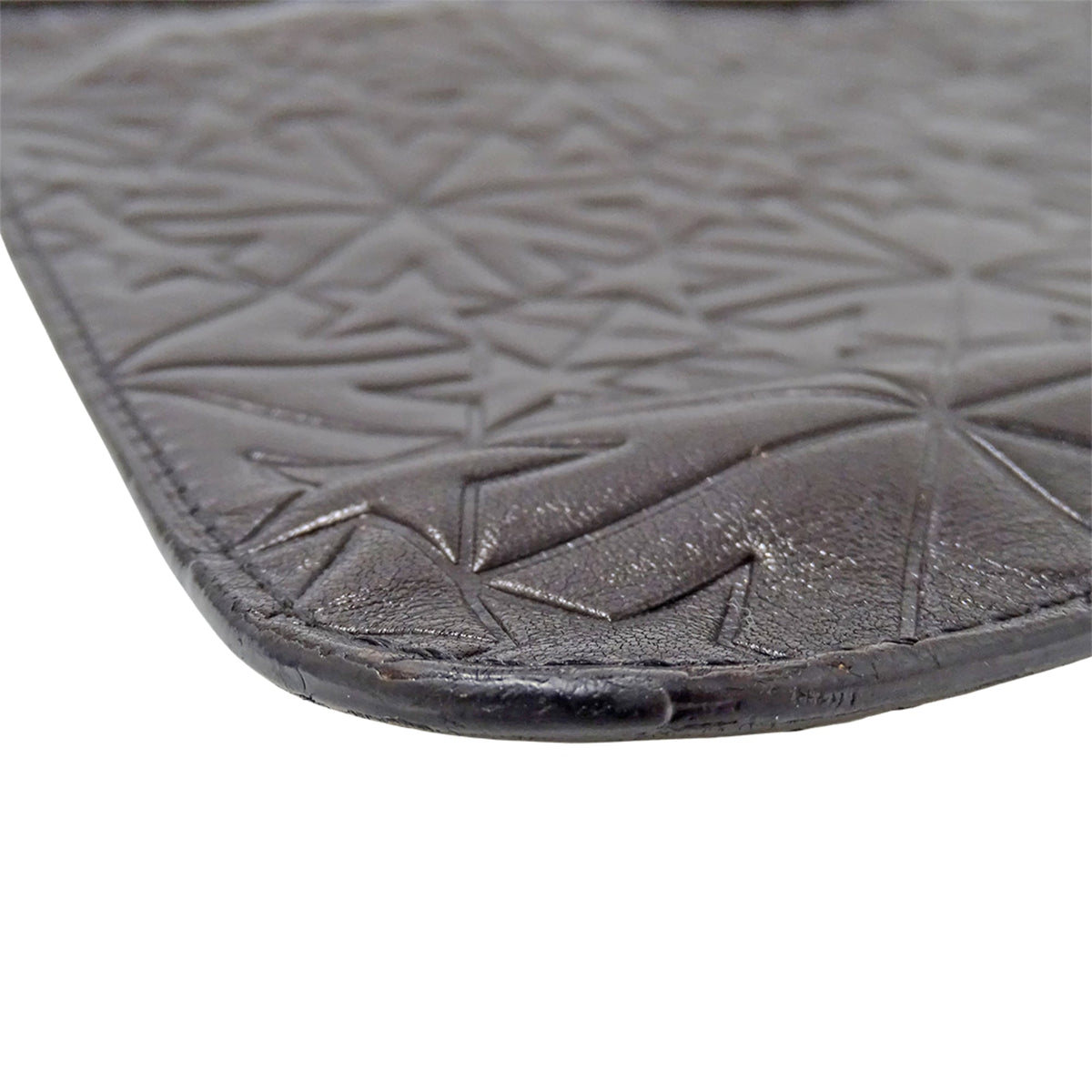 Jimmy Choo Black Leather Clutch Bag (Pre-Owned)
