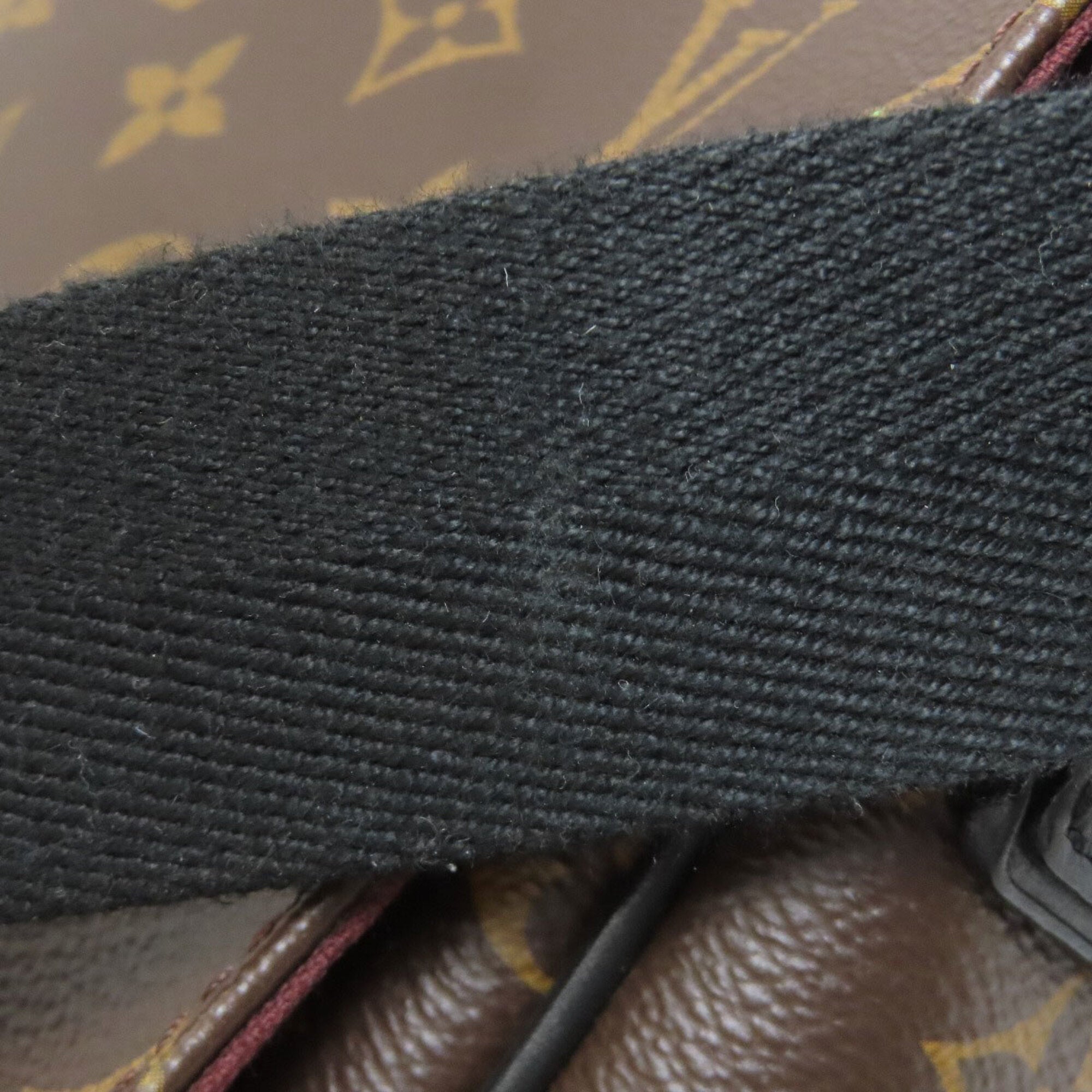 Louis Vuitton Black Brown Monogram Monogram Canvas Shoulder Bag (Pre-Owned)