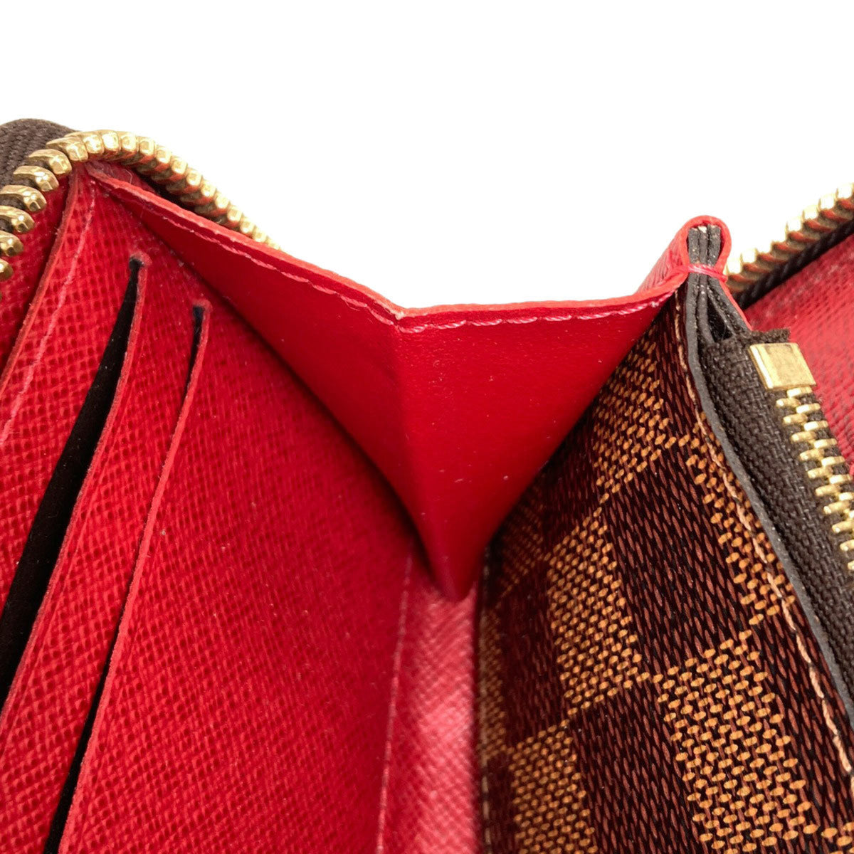 Louis Vuitton Damier Canvas Ebene Damier Canvas Coin Purse/Coin Case (Pre-Owned)