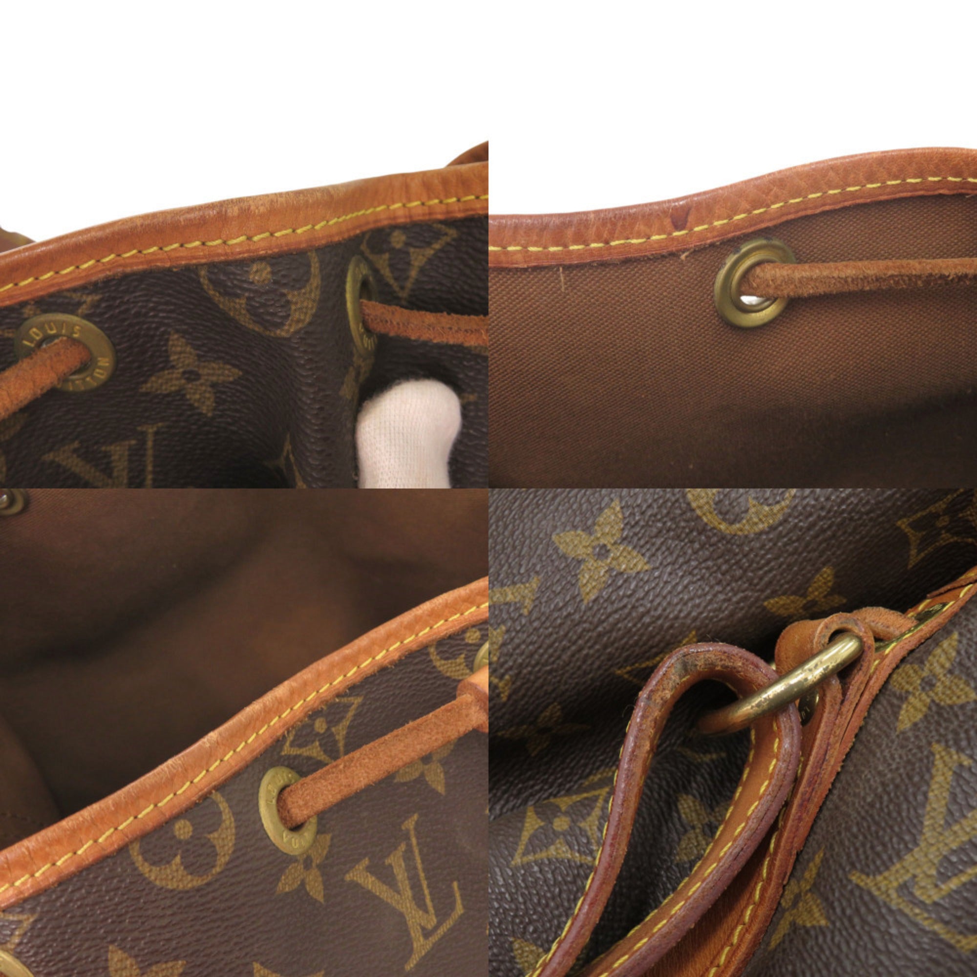 Louis Vuitton Brown Monogram Shoulder Bag (Pre-Owned)