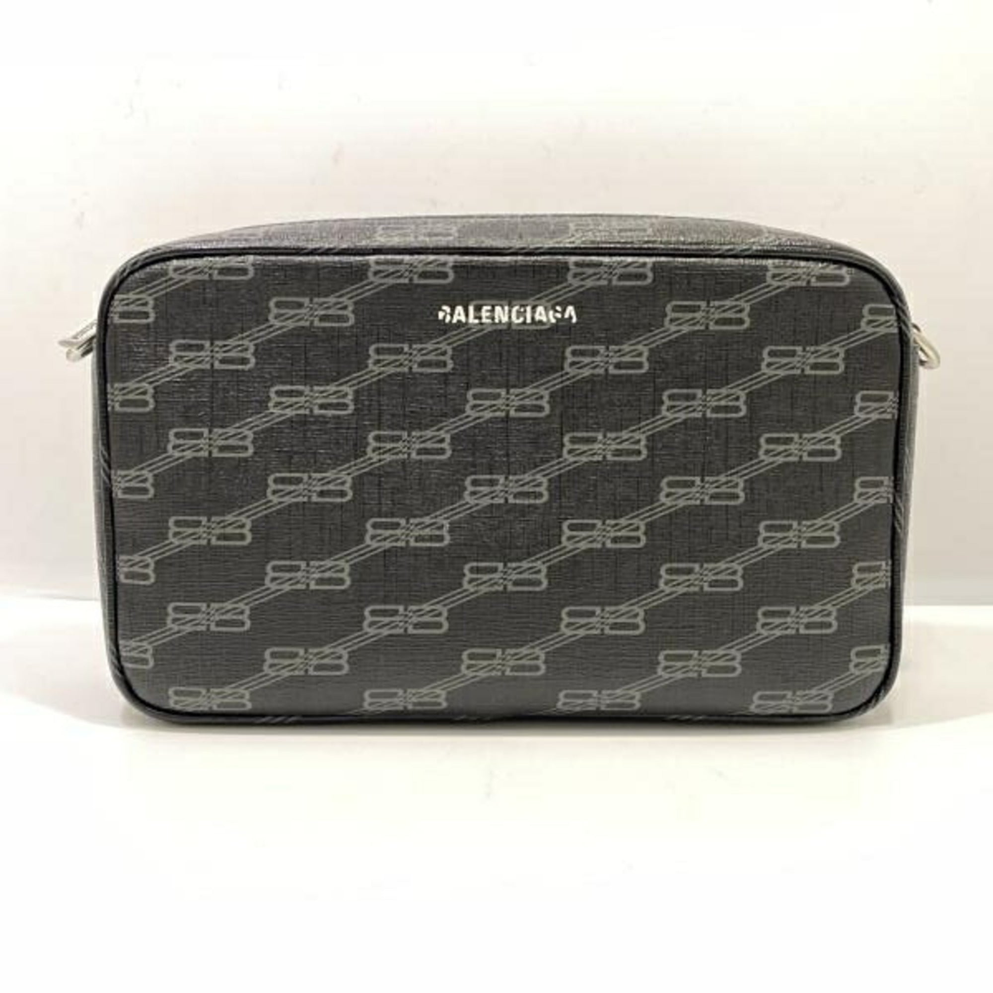 Balenciaga Black Leather Shoulder Bag (Pre-Owned)