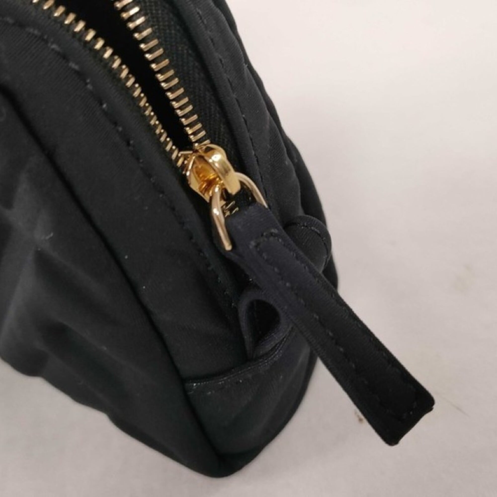 Fendi Black Canvas Pouch (Pre-Owned)