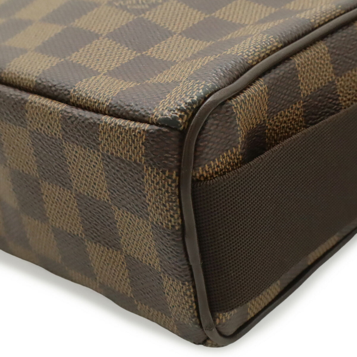Louis Vuitton Damier Brown Pvc Pochette Shoulder Bag (Pre-Owned)