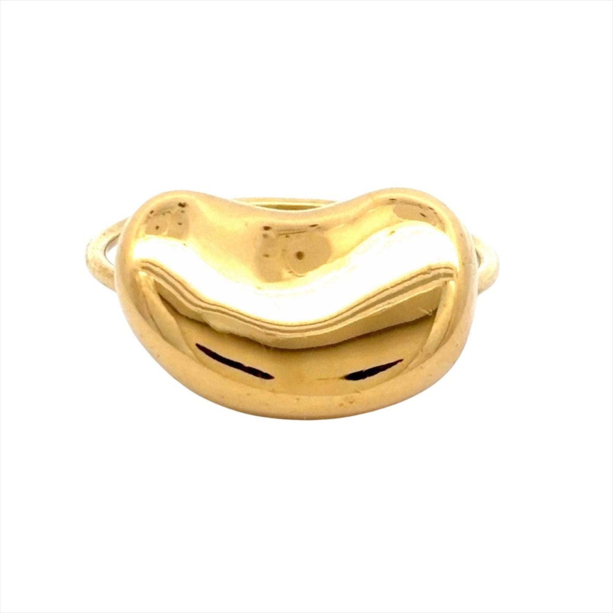 Tiffany Bean Yellow Gold (18K) Band Ring (Pre-Owned)