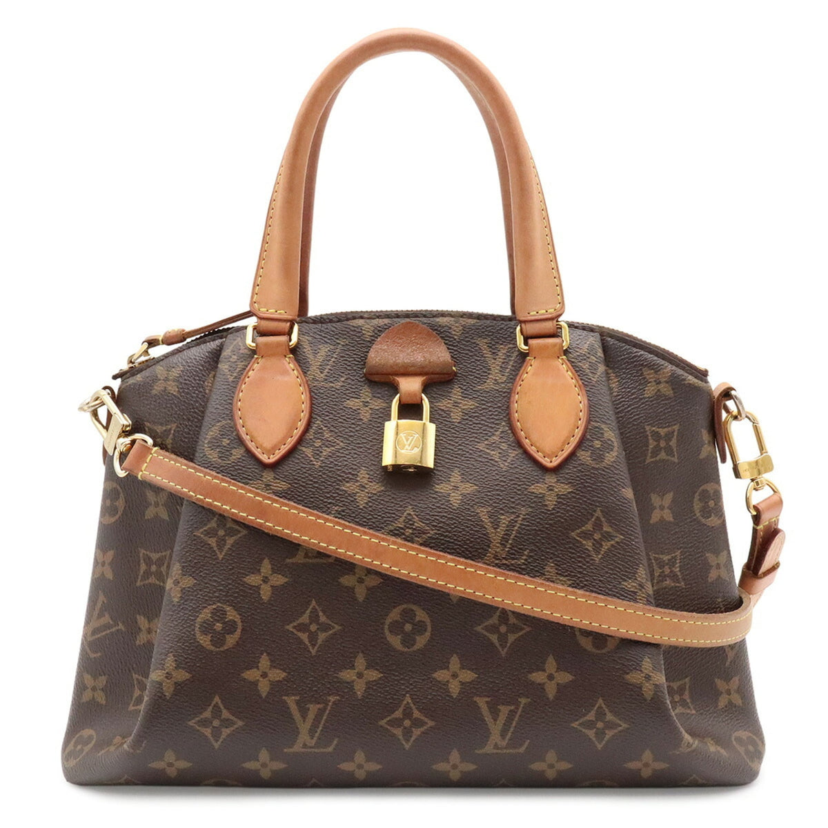 Louis Vuitton Brown Monogram Monogram Handbag Shoulder Bag Tote Bag (Pre-Owned)