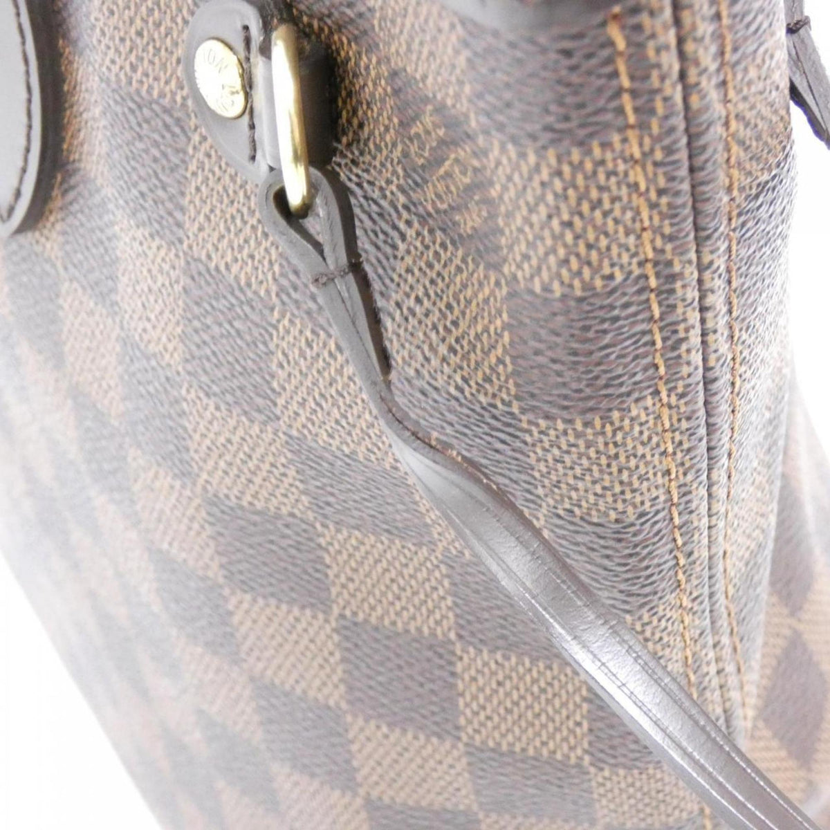 Louis Vuitton Brown Coated Canvas Handbag (Pre-Owned)