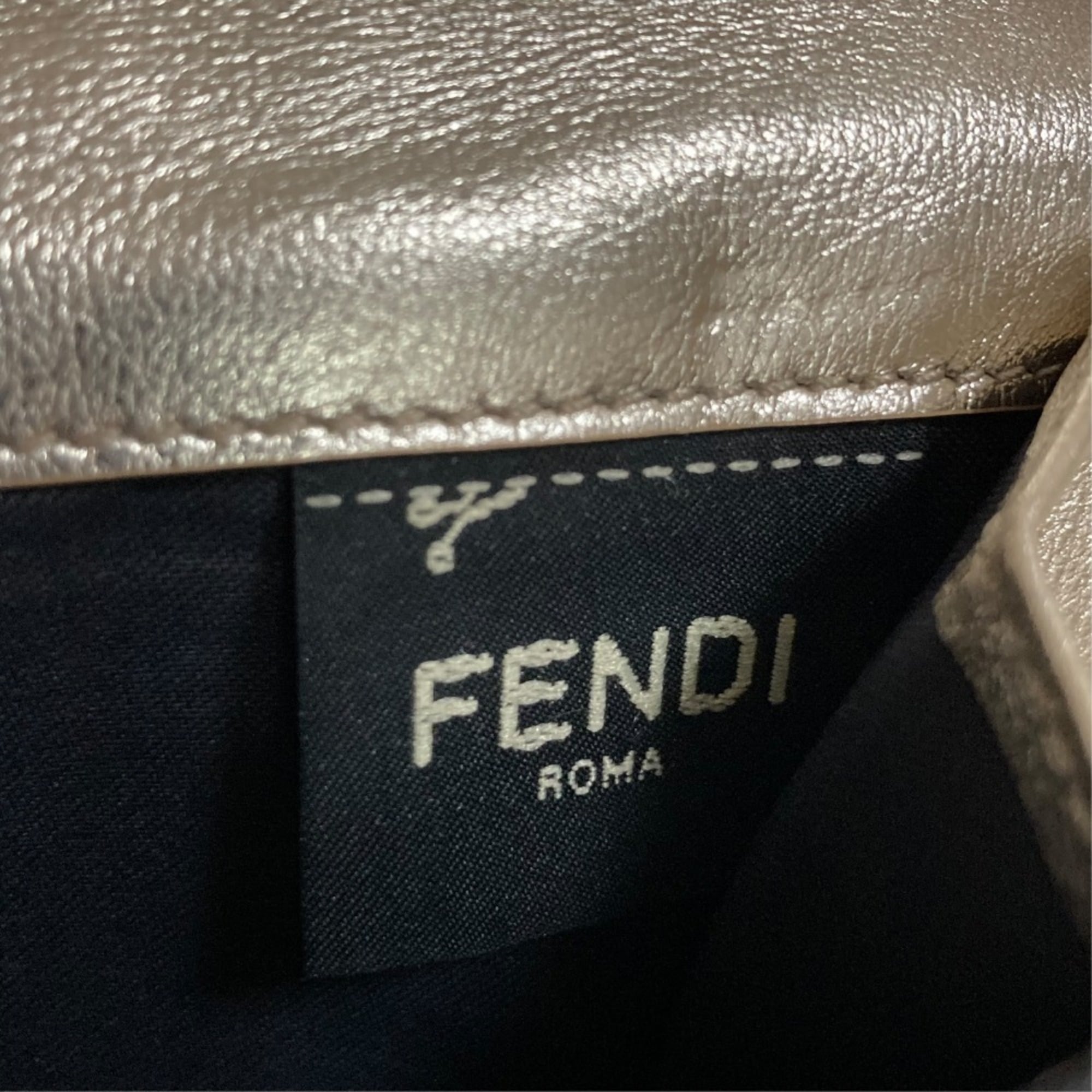 Fendi Gold Wallet (Bi-Fold) (Pre-Owned)