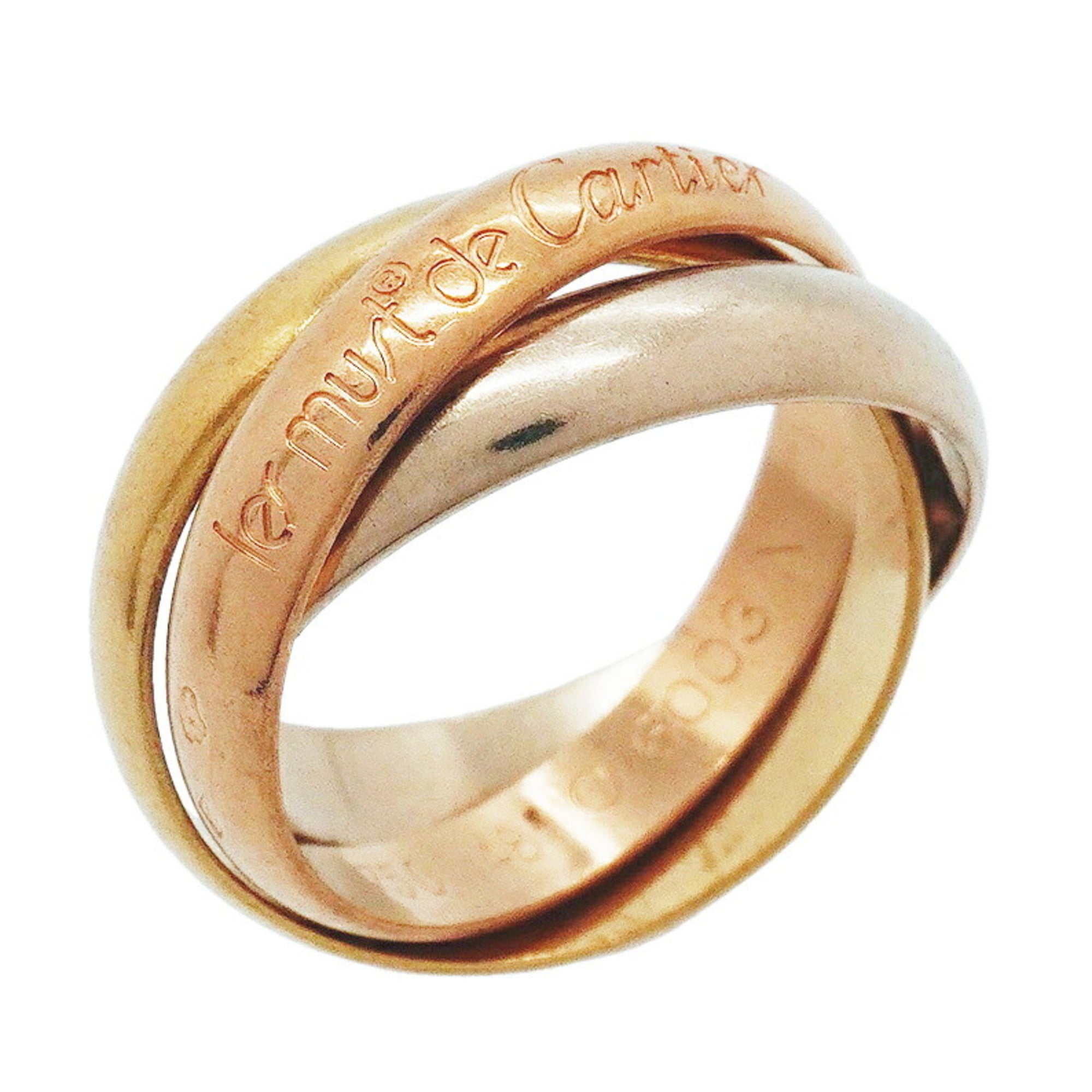 Cartier Yellow Gold (18K) Pink Gold (18K) White Gold (18K) Band Ring (Pre-Owned)