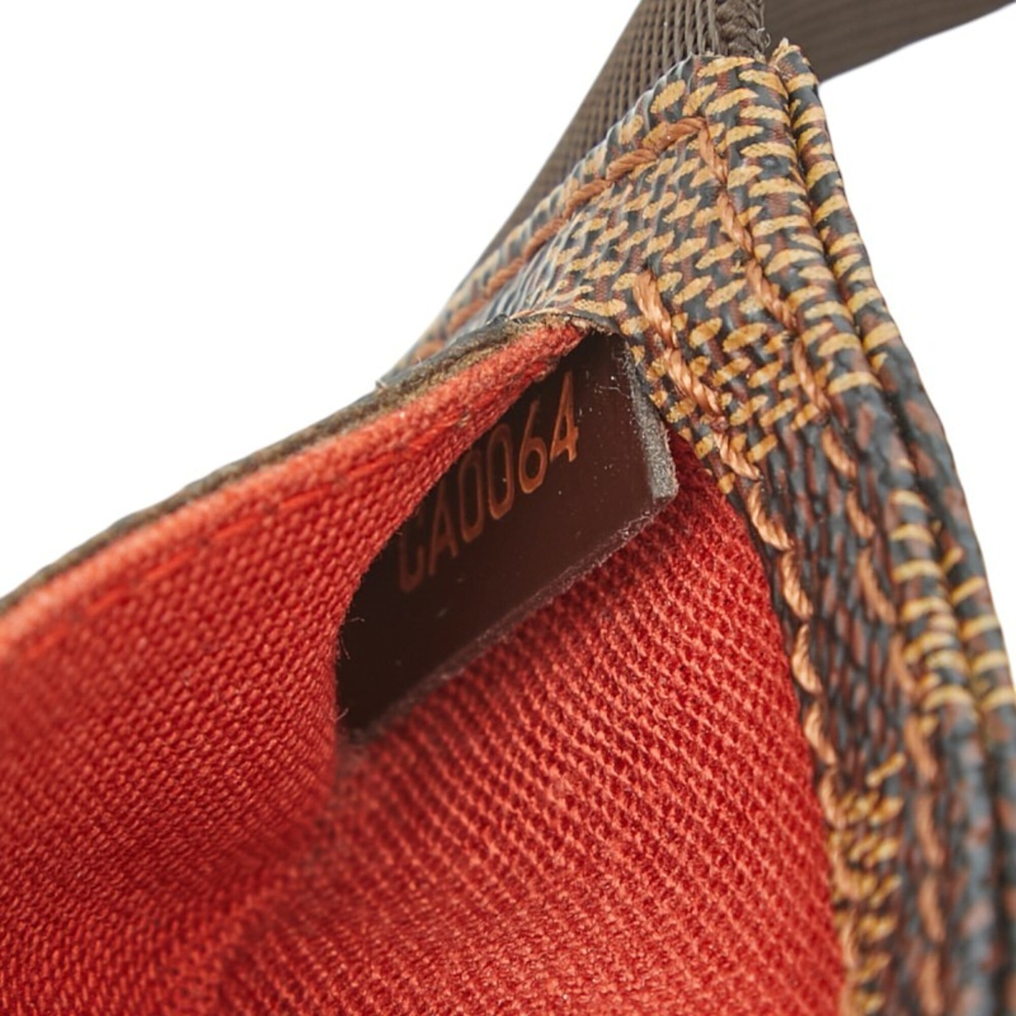 Louis Vuitton Damier Brown Pvc Leather Fanny Pack Shoulder Bag Sling Bag (Pre-Owned)