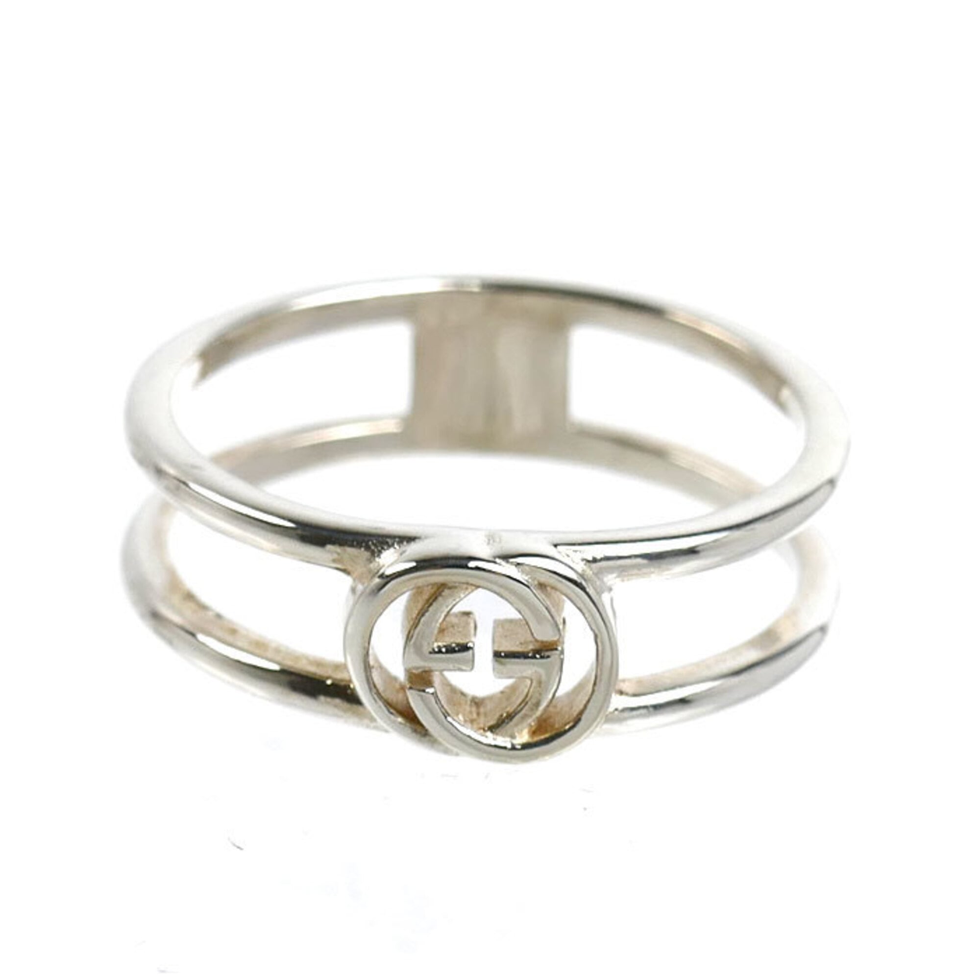 Gucci Silver 925 Band Ring (Pre-Owned)