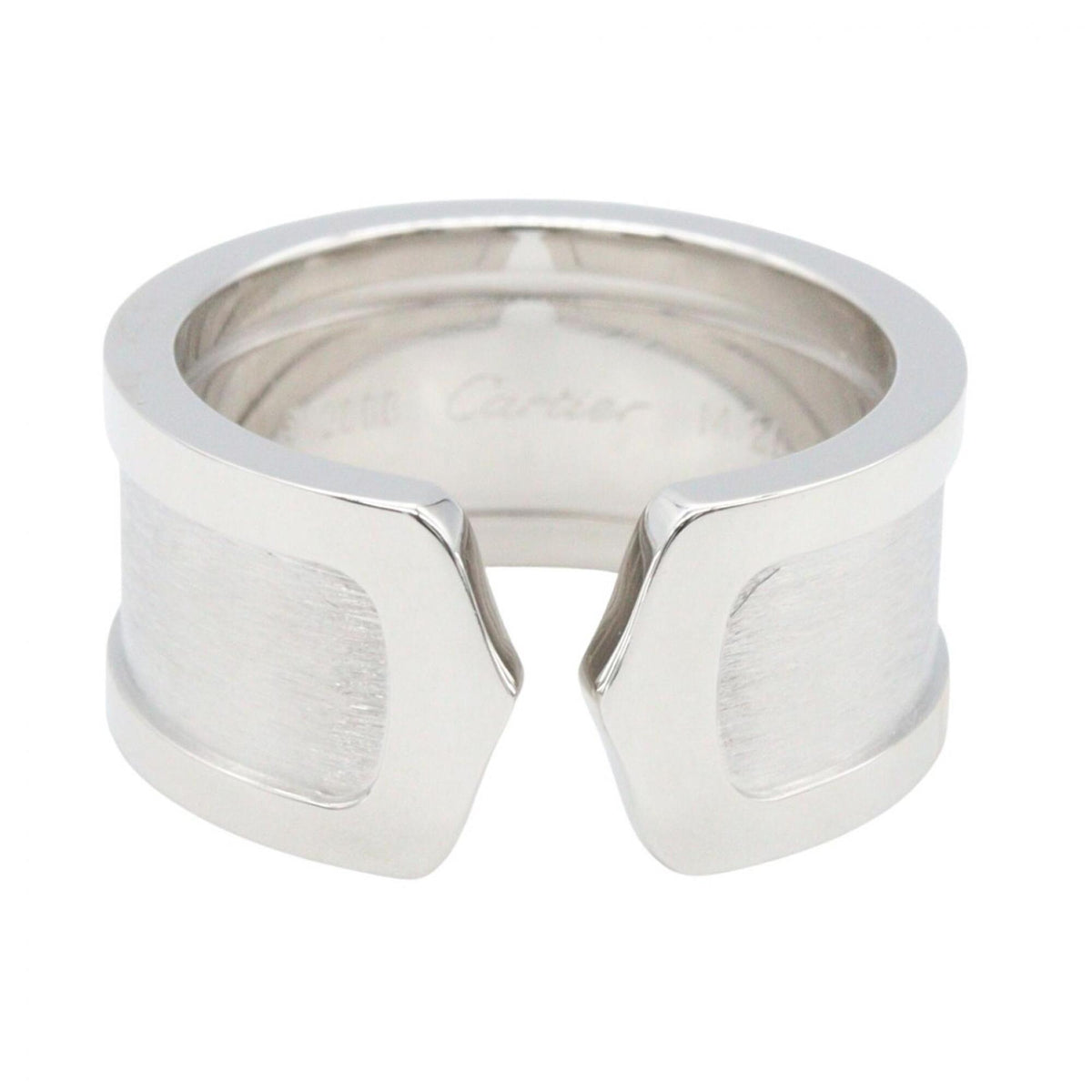 Cartier Silver White Gold (18K) Band Ring (Pre-Owned)