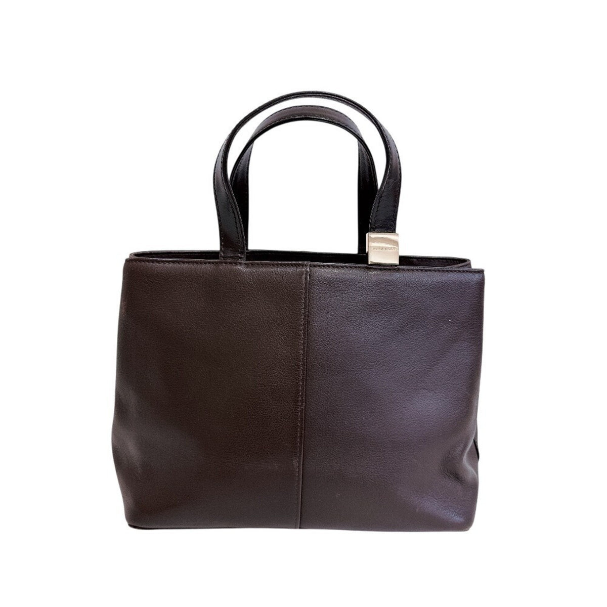 Burberry Brown Leather Handbag (Pre-Owned)