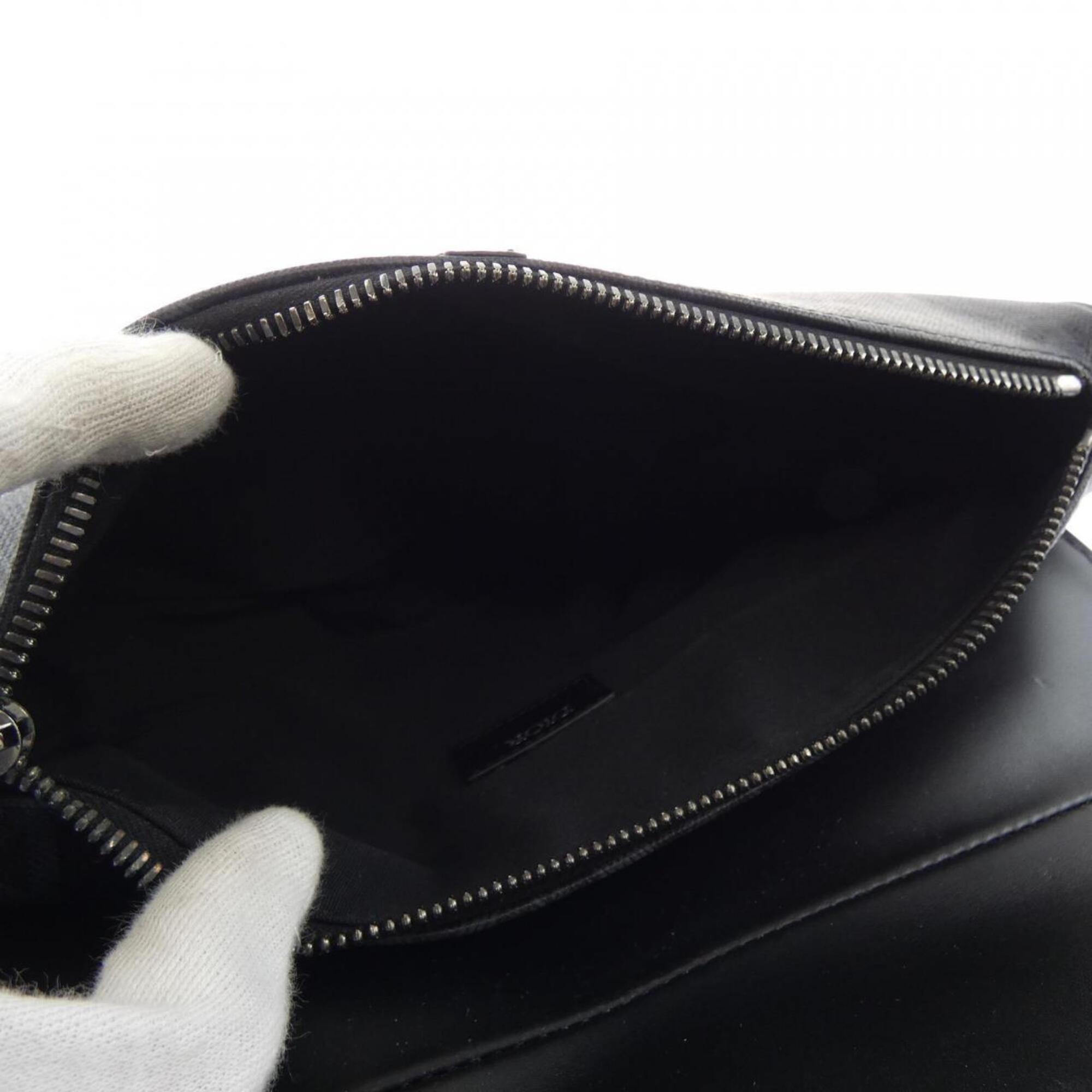 Christian Dior Black Gray Handbag (Pre-Owned)