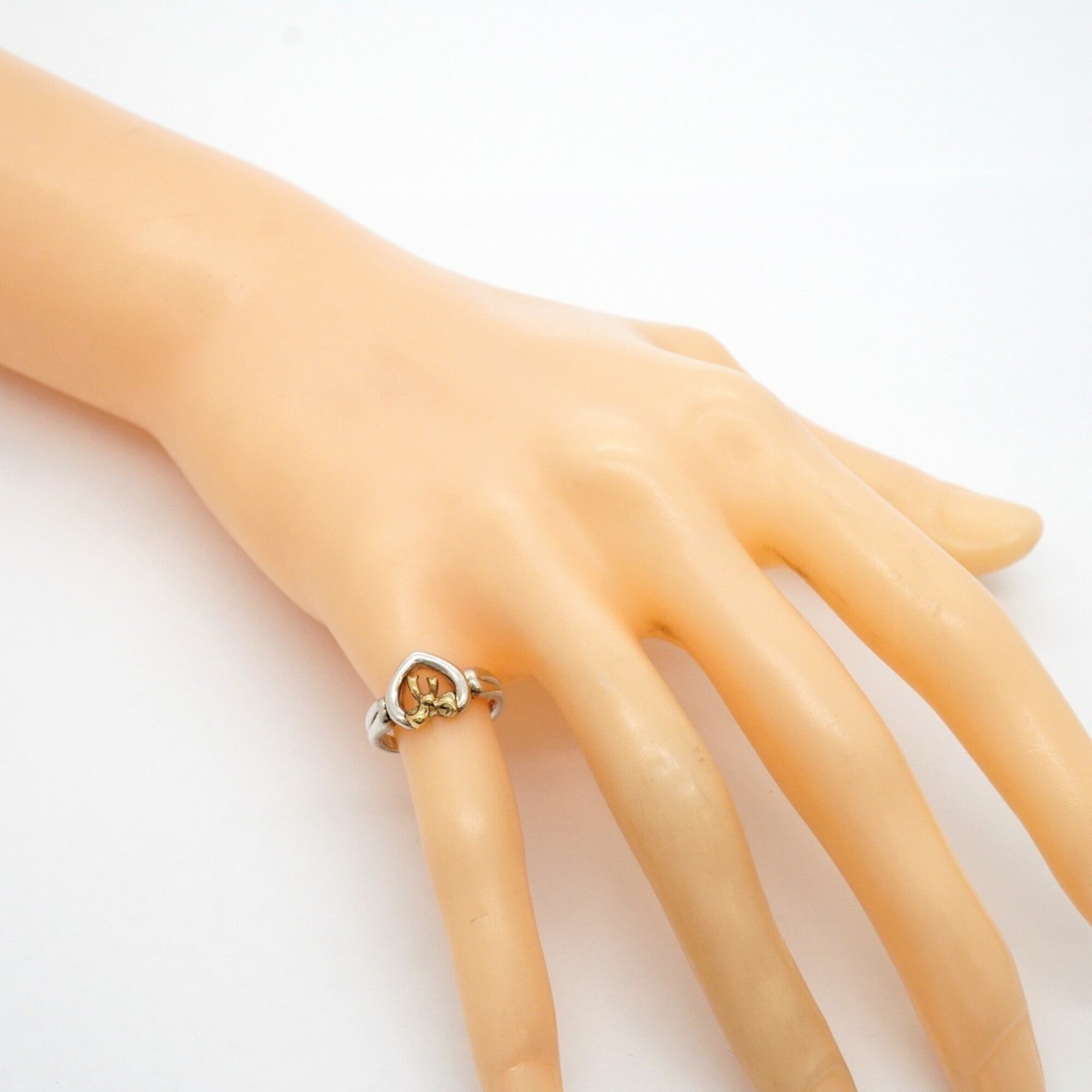 Tiffany Yellow Gold (18K) Silver 925 Band Ring (Pre-Owned)