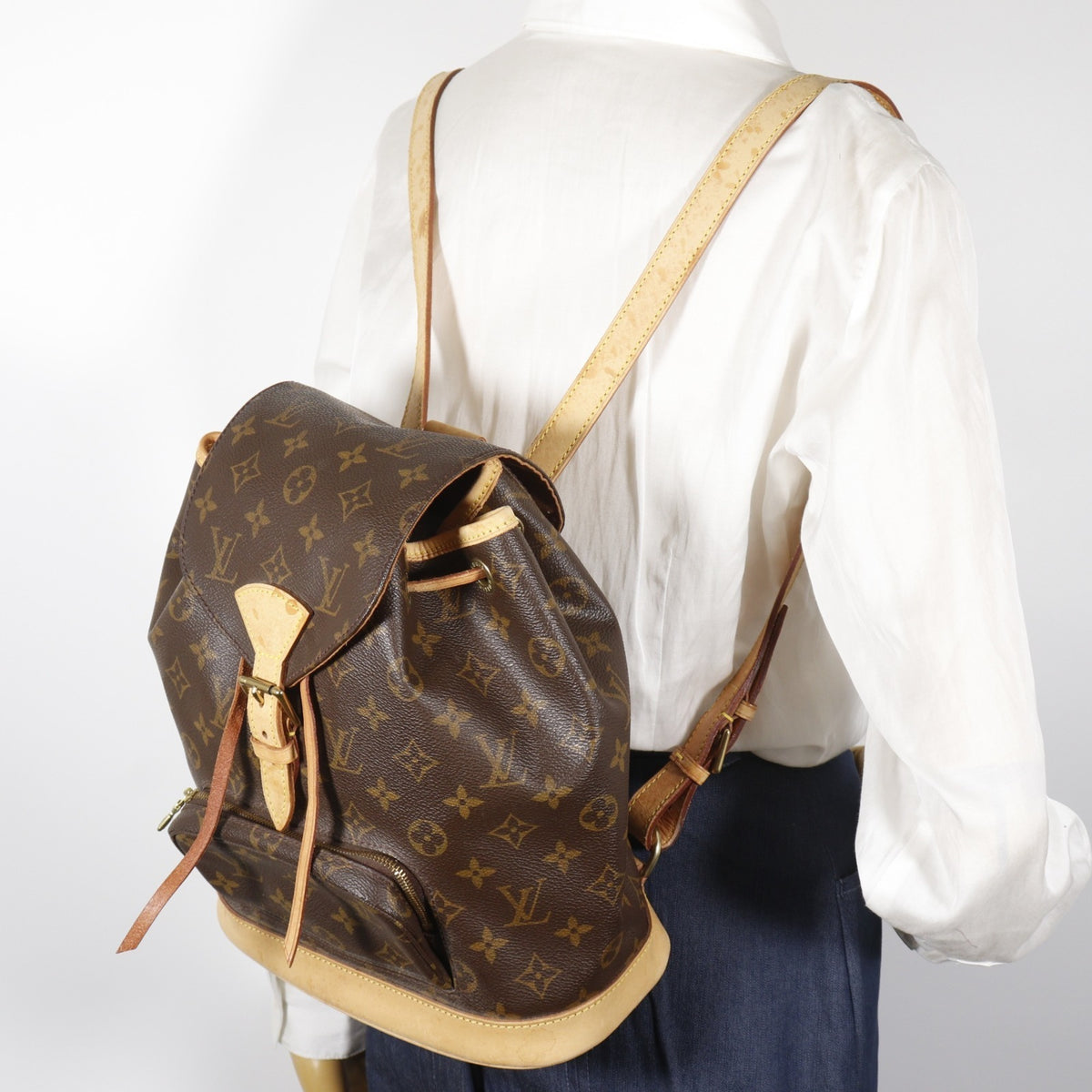 Louis Vuitton Monogram Brown Monogram Backpack (Pre-Owned)