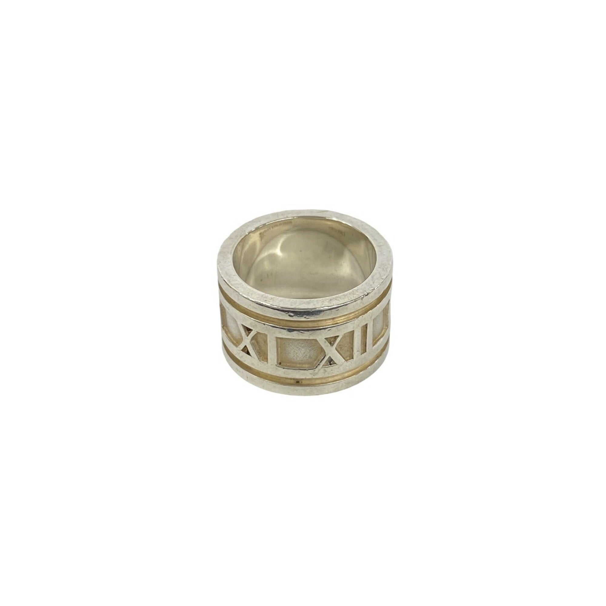 Tiffany Silver Silver 925 Band Ring (Pre-Owned)