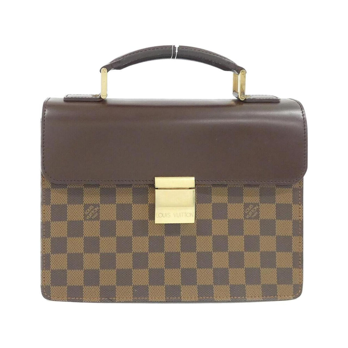 Louis Vuitton Damier Canvas Ebene Damier Canvas Handbag (Pre-Owned)