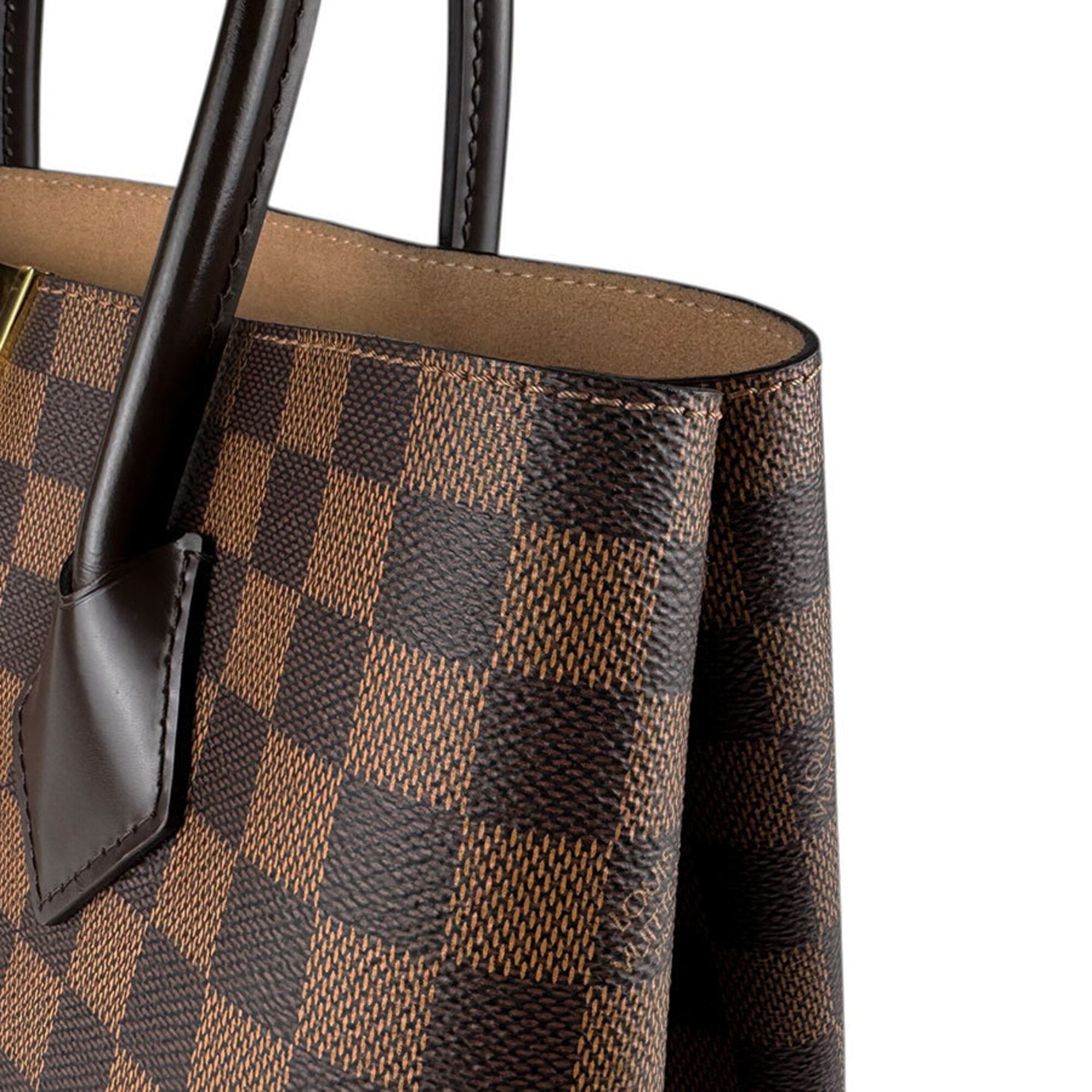 Louis Vuitton Brown Damier Canvas Damier Canvas Handbag (Pre-Owned)