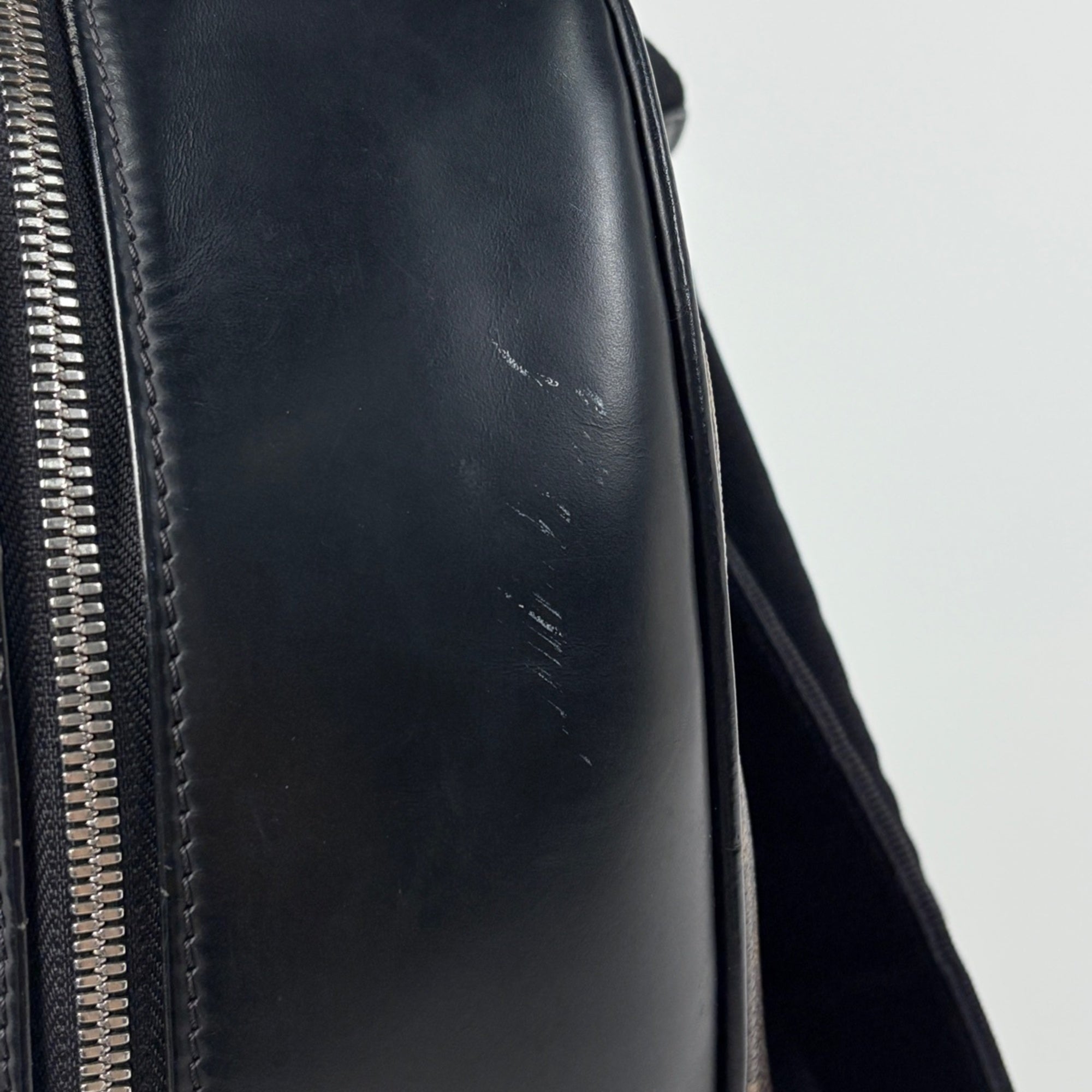 Louis Vuitton Black Brown Monogram Backpack (Pre-Owned)