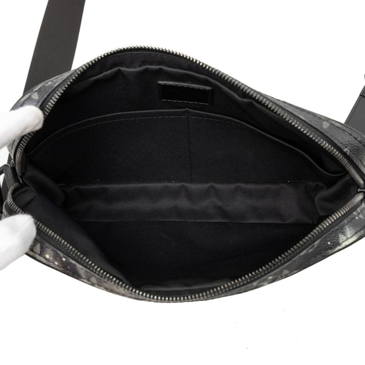 Louis Vuitton Monogram Black Gray Pvc Leather Shoulder Bag (Pre-Owned)