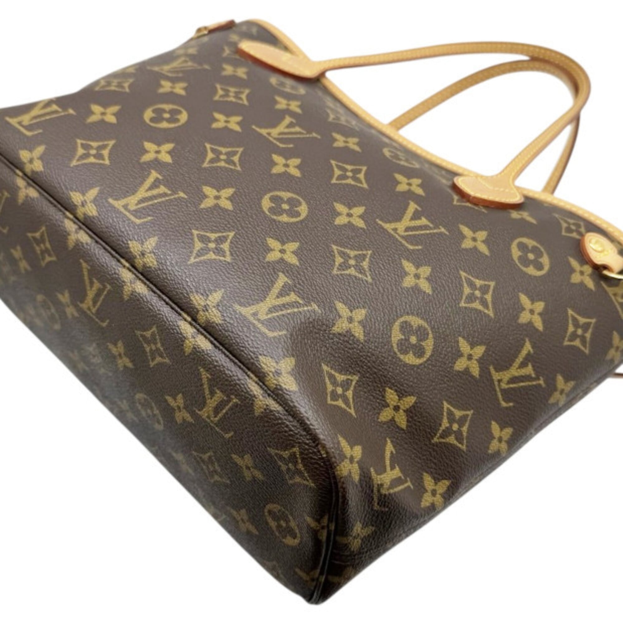 Louis Vuitton Brown Monogram Handbag Tote Bag (Pre-Owned)