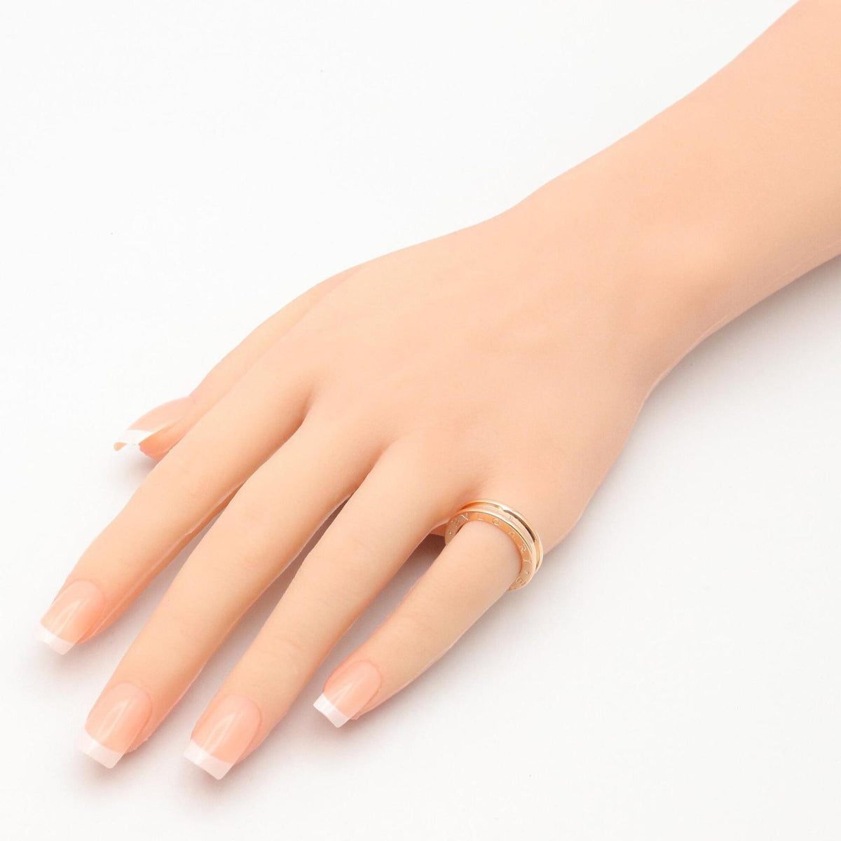 Bvlgari Gold Pink Gold (18K) Band Ring (Pre-Owned)