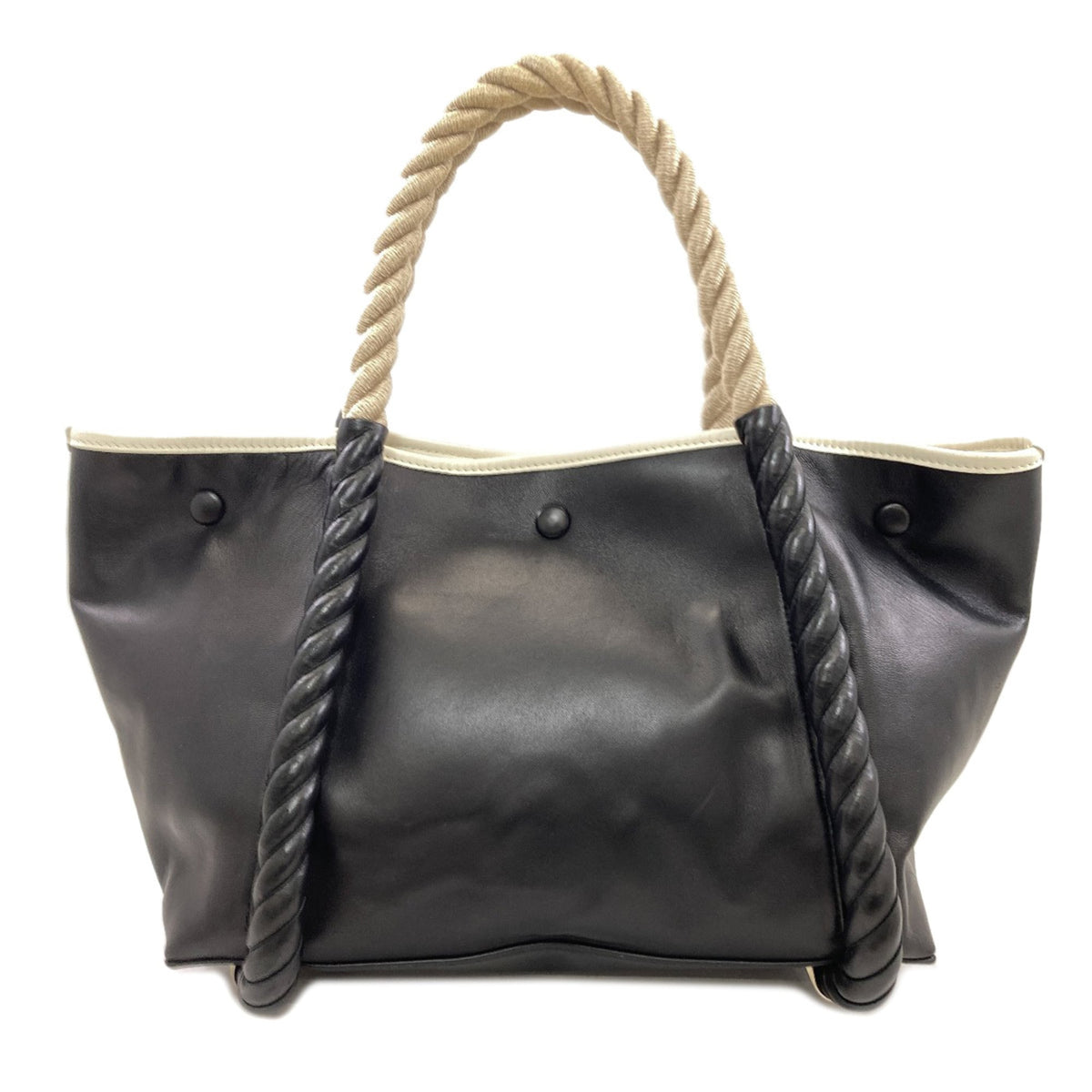 Balenciaga Black Leather Tote Bag (Pre-Owned)