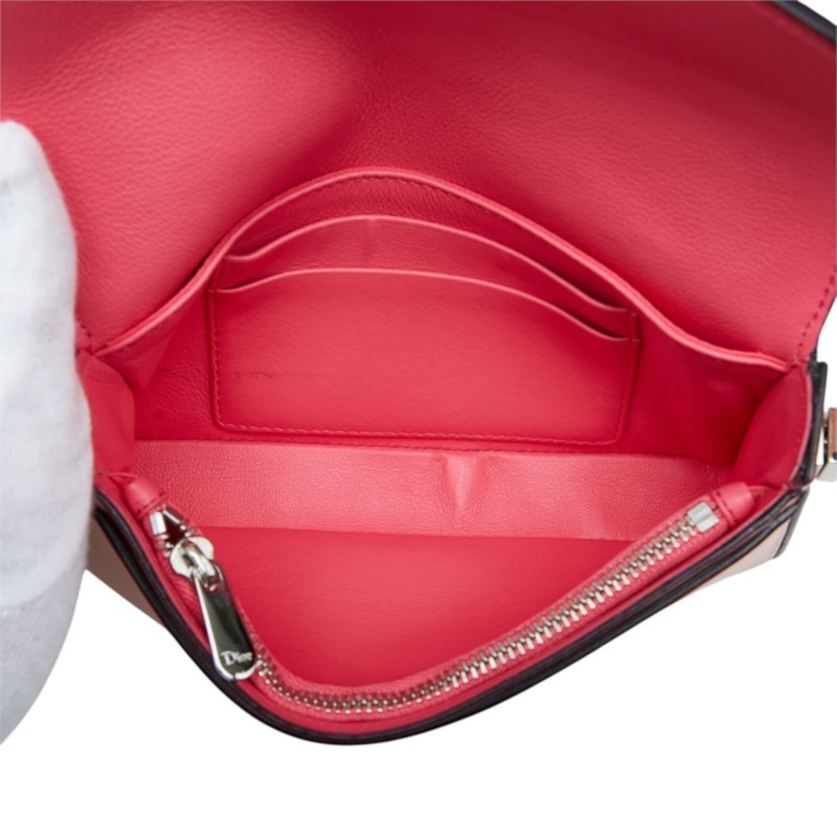 Christian Dior Pink Leather Shoulder Bag (Pre-Owned)