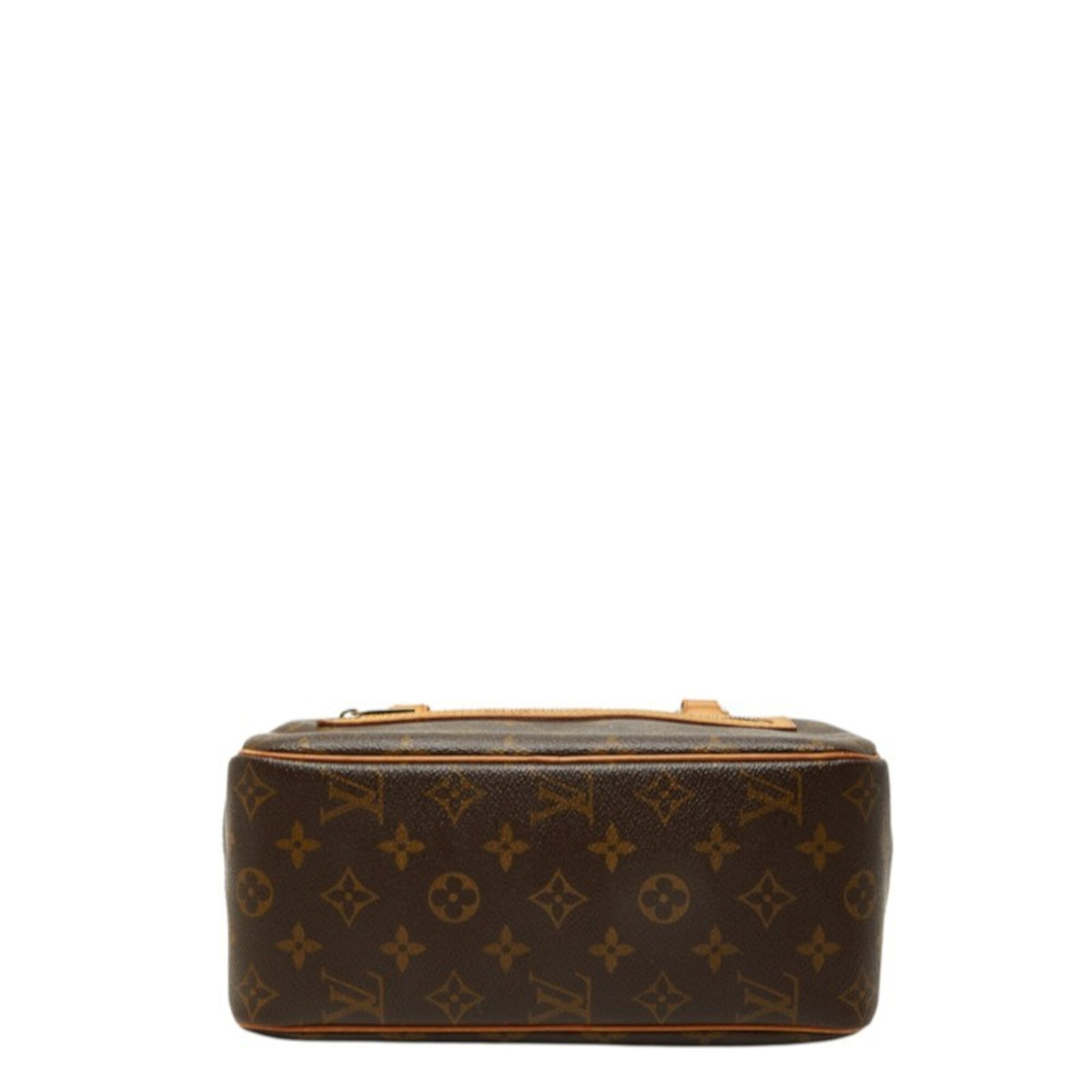 Louis Vuitton Brown Pvc Leather Handbag Shoulder Bag (Pre-Owned)