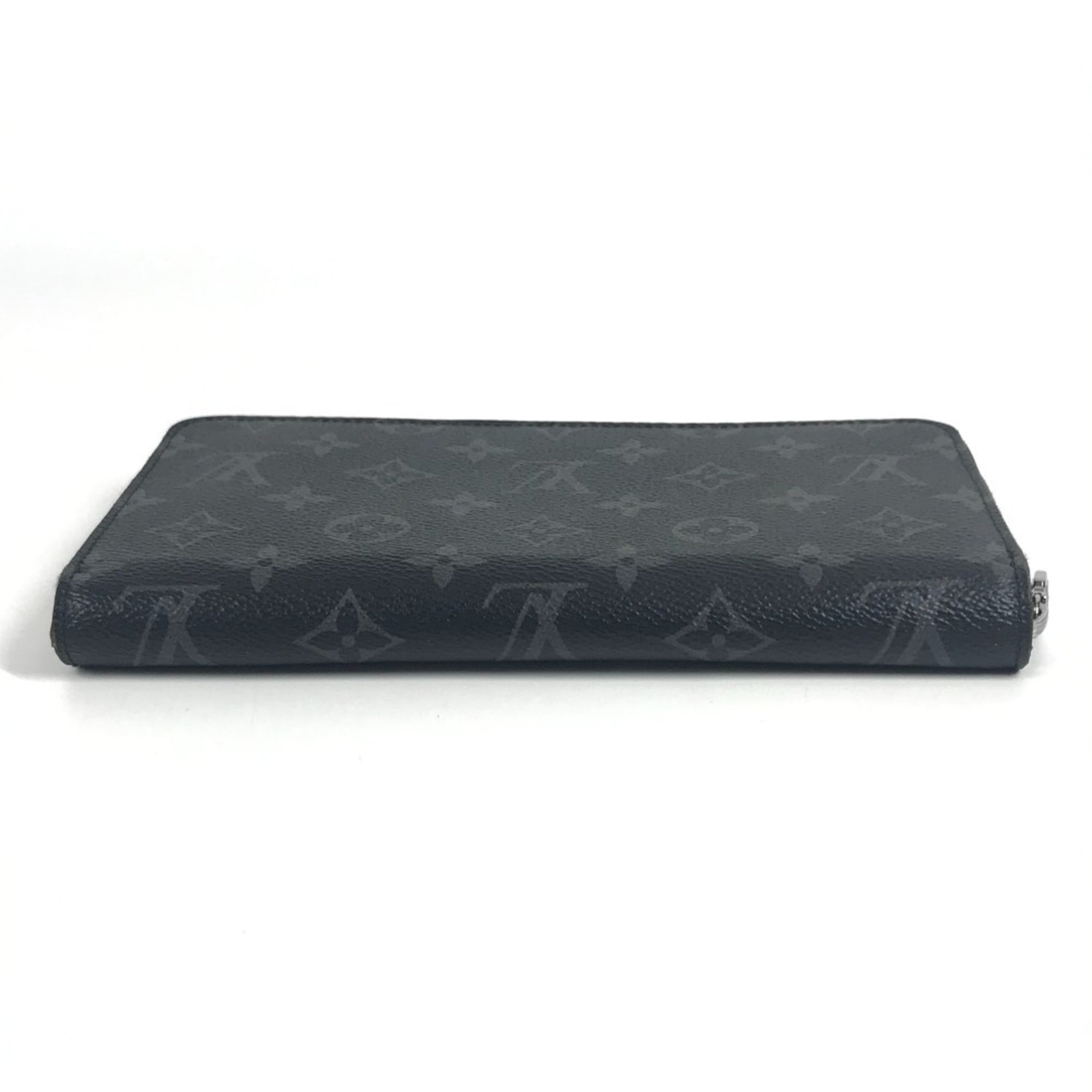 Louis Vuitton Monogram Eclipse Black Monogram Eclipse Long Wallet (Bi-Fold) (Pre-Owned)