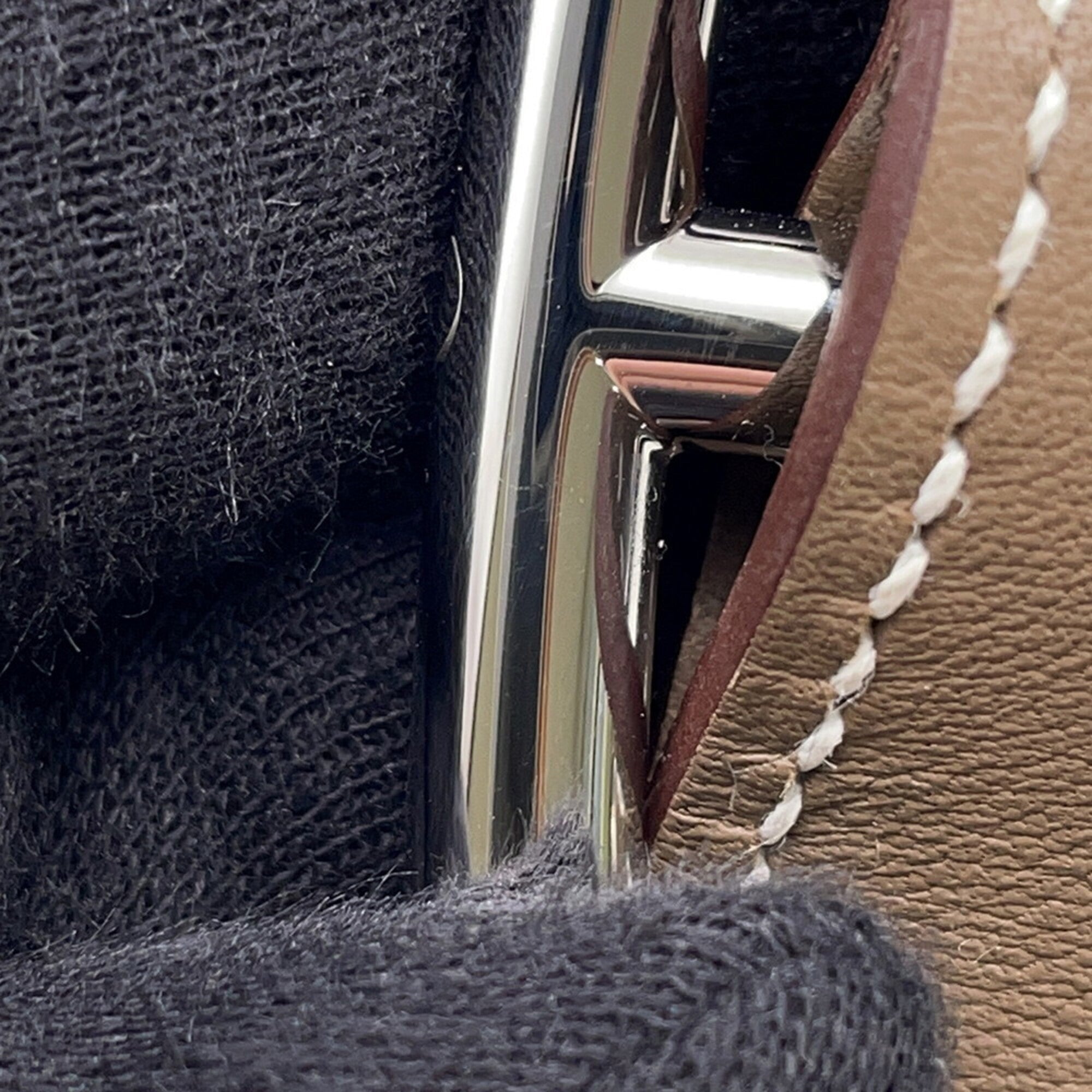 Hermes Etoupe Gray Swift Leather Handbag Sling Bag (Pre-Owned)