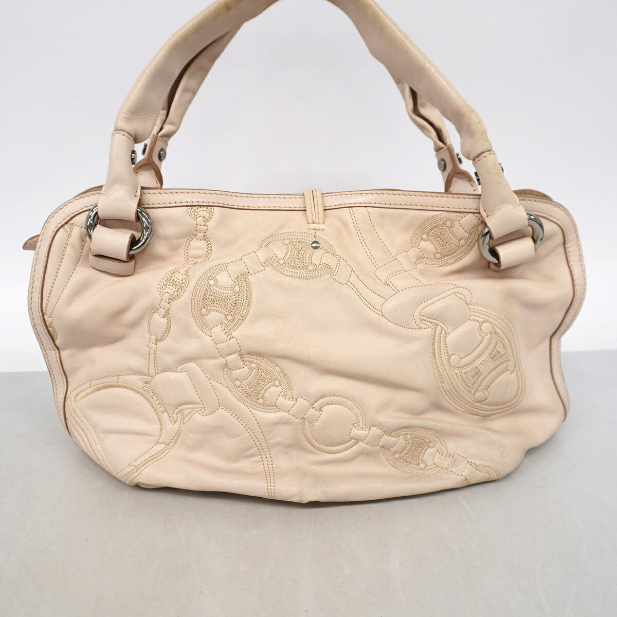 Celine Light Pink Leather Handbag (Pre-Owned)