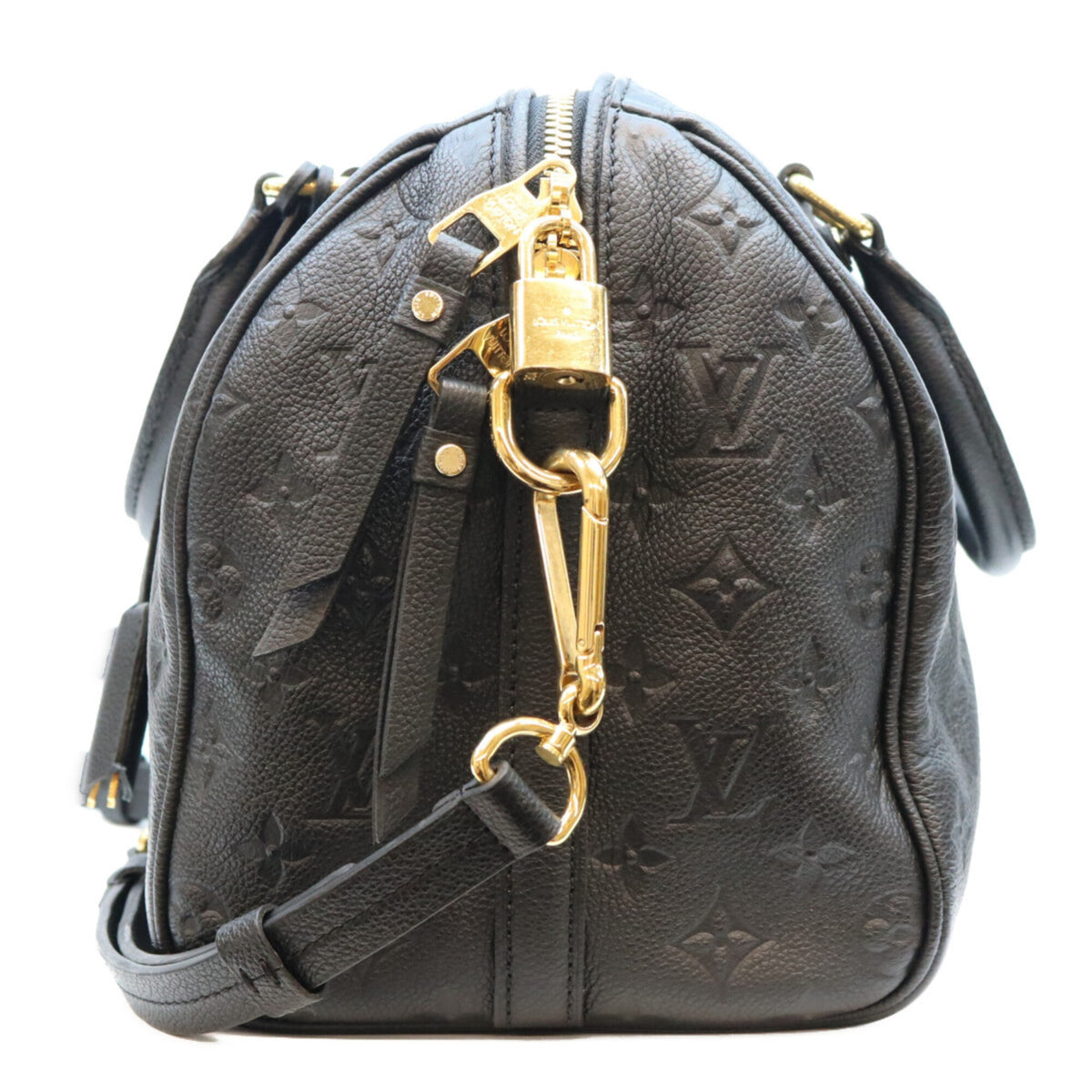 Louis Vuitton Black Monogram Empreinte Boston Bag (Pre-Owned)