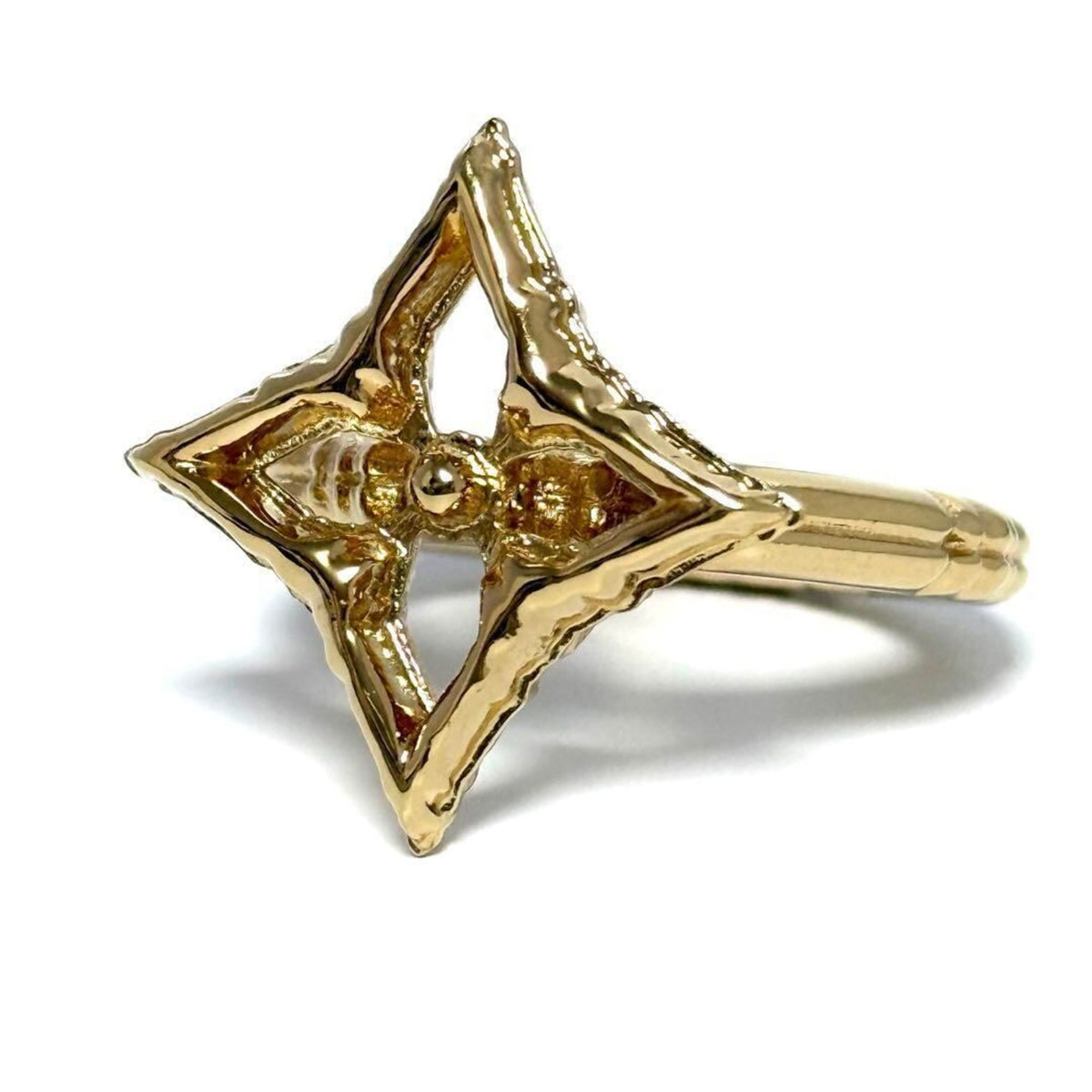 Louis Vuitton Metal Band Ring (Pre-Owned)