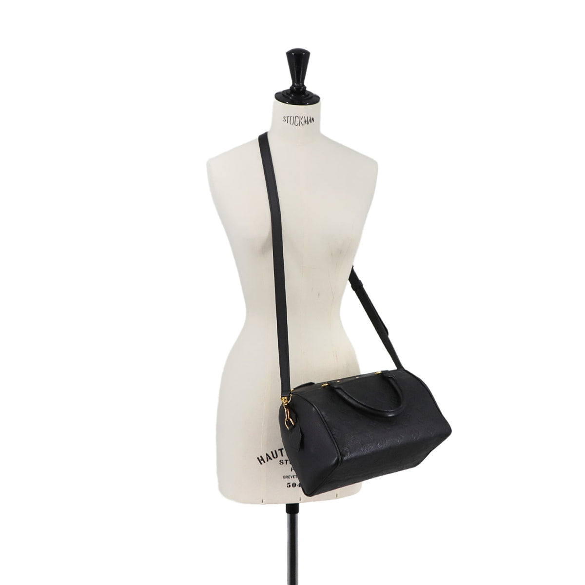 Louis Vuitton Monogram Empreinte Noir Monogram Empreinte Handbag (Pre-Owned)
