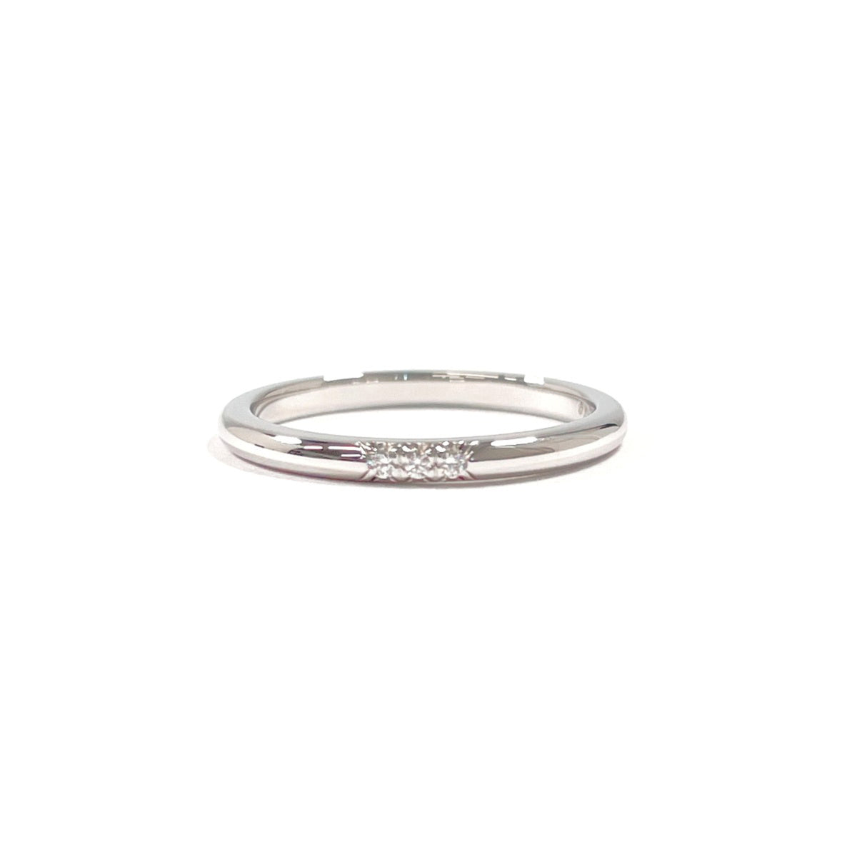 Tiffany Silver Platinum 950 Wedding Ring (Pre-Owned)