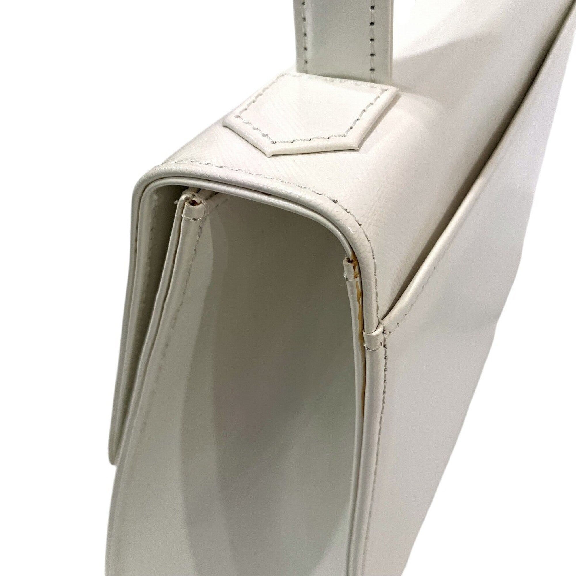 Yves Saint Laurent White Leather Handbag (Pre-Owned)