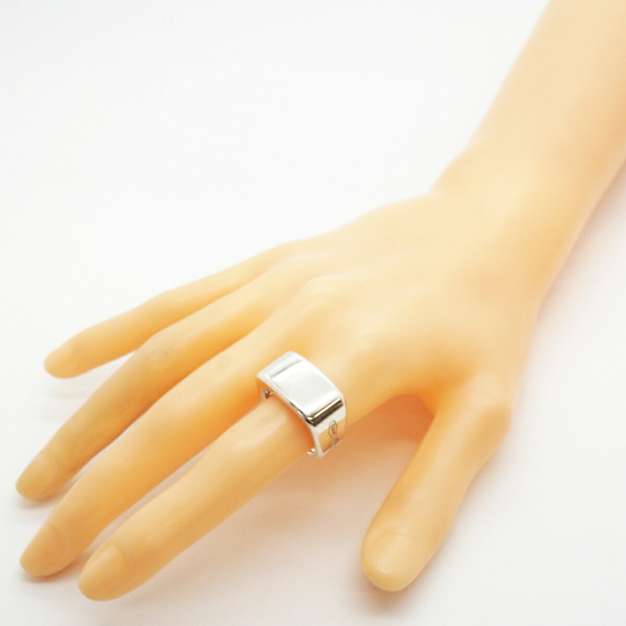 Tiffany Silver 925 Band Ring (Pre-Owned)