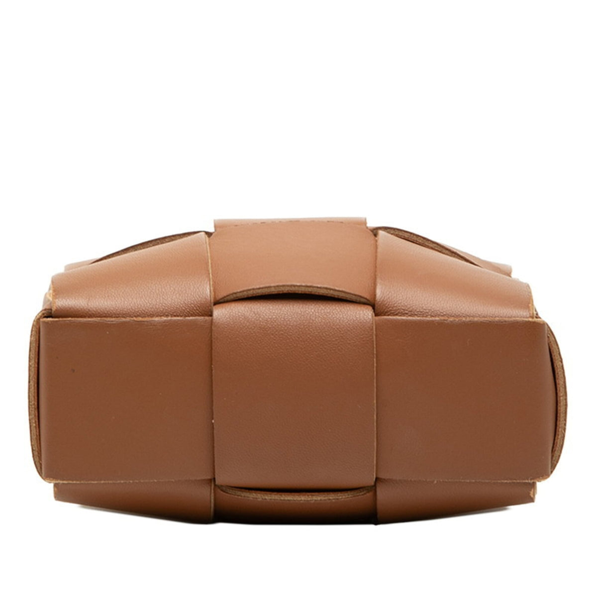 Bottega Veneta Brown Leather Pochette Shoulder Bag (Pre-Owned)