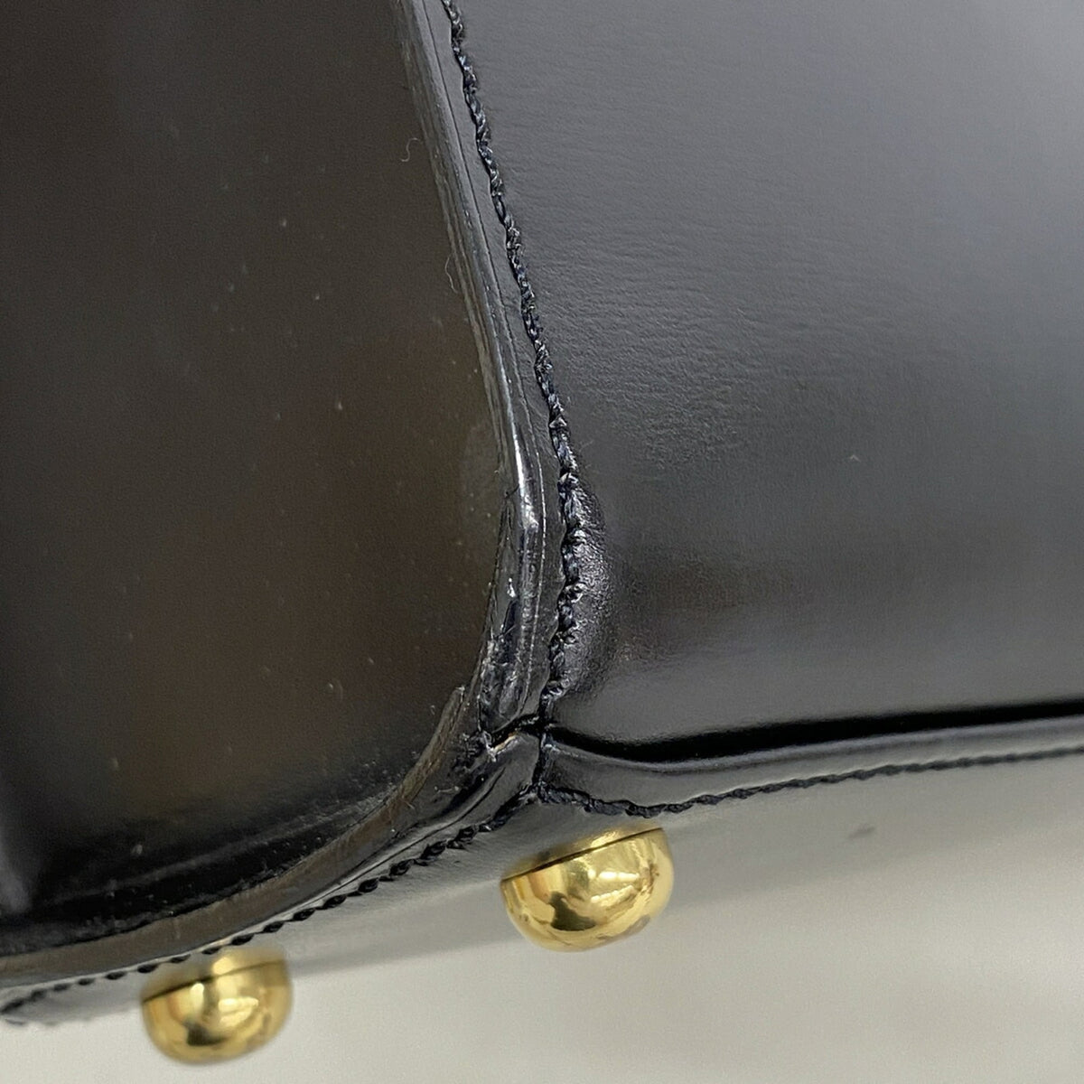 Cartier Black Leather Handbag (Pre-Owned)