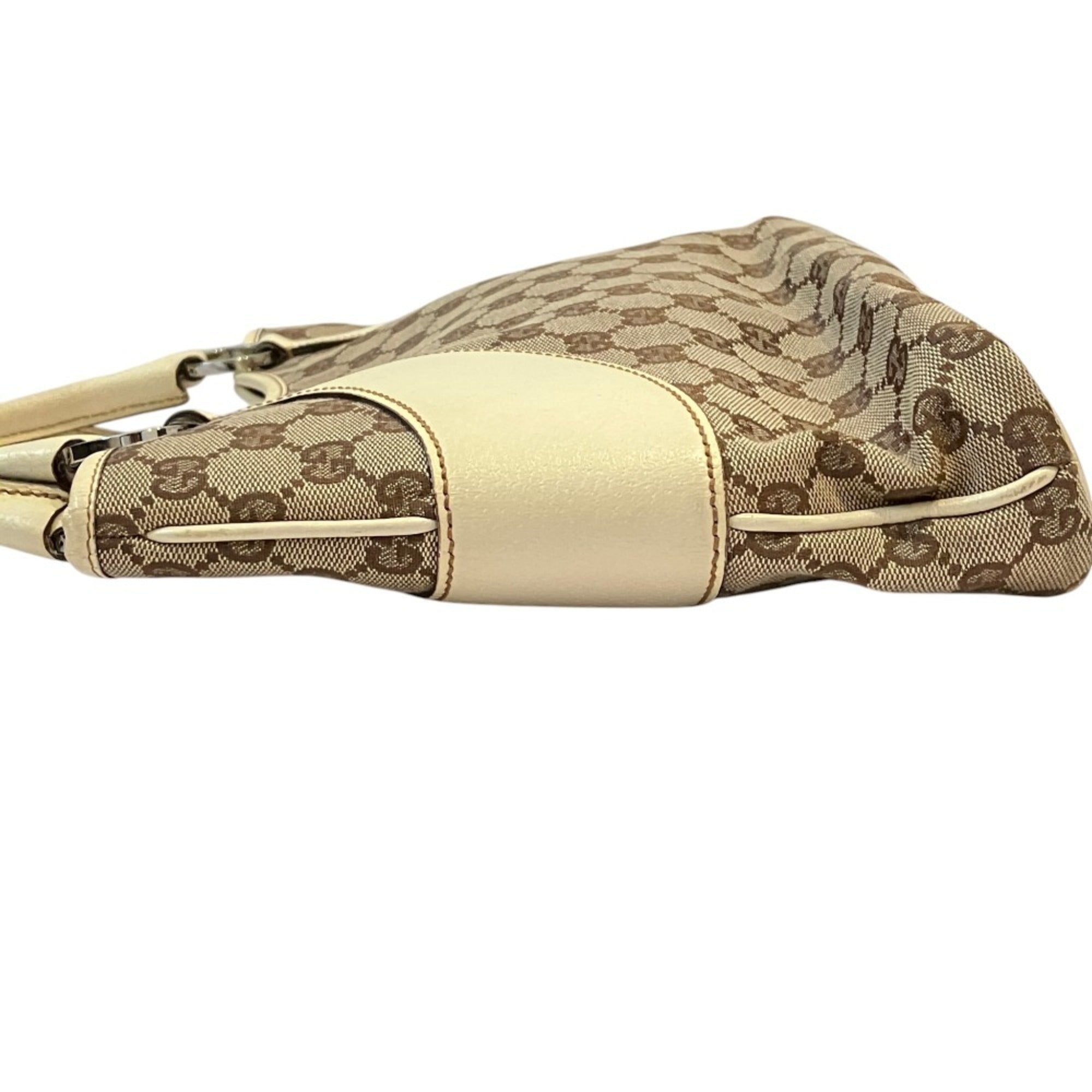 Gucci Gg Canvas Beige Gg Canvas Tote Bag (Pre-Owned)