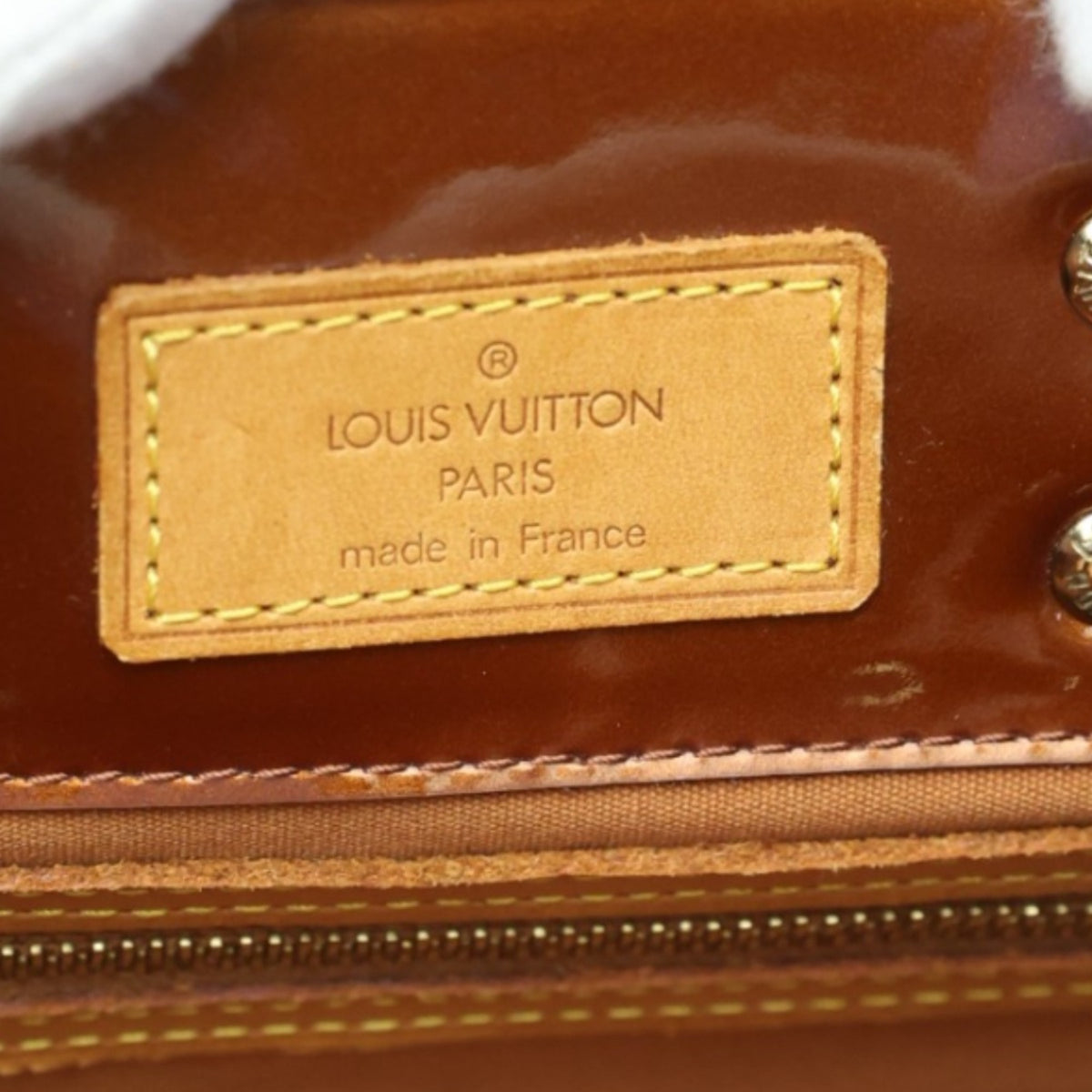 Louis Vuitton Monogram Vernis Bronze Monogram Vernis Handbag (Pre-Owned)