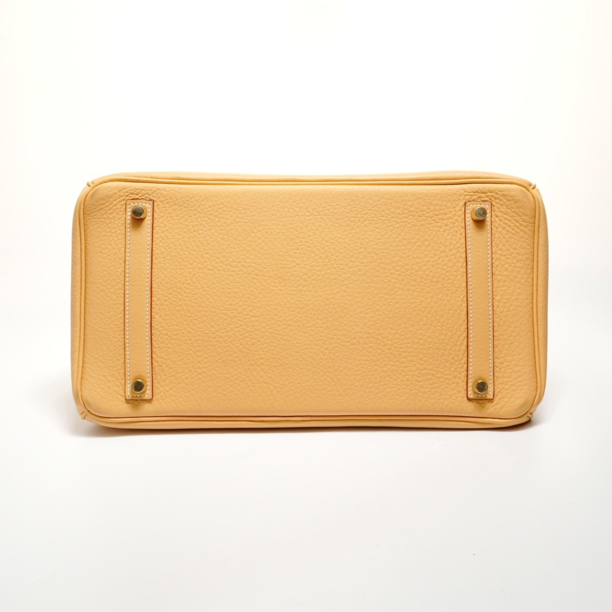 Hermes Birkin Natural Sable Yellow Togo Leather Handbag (Pre-Owned)