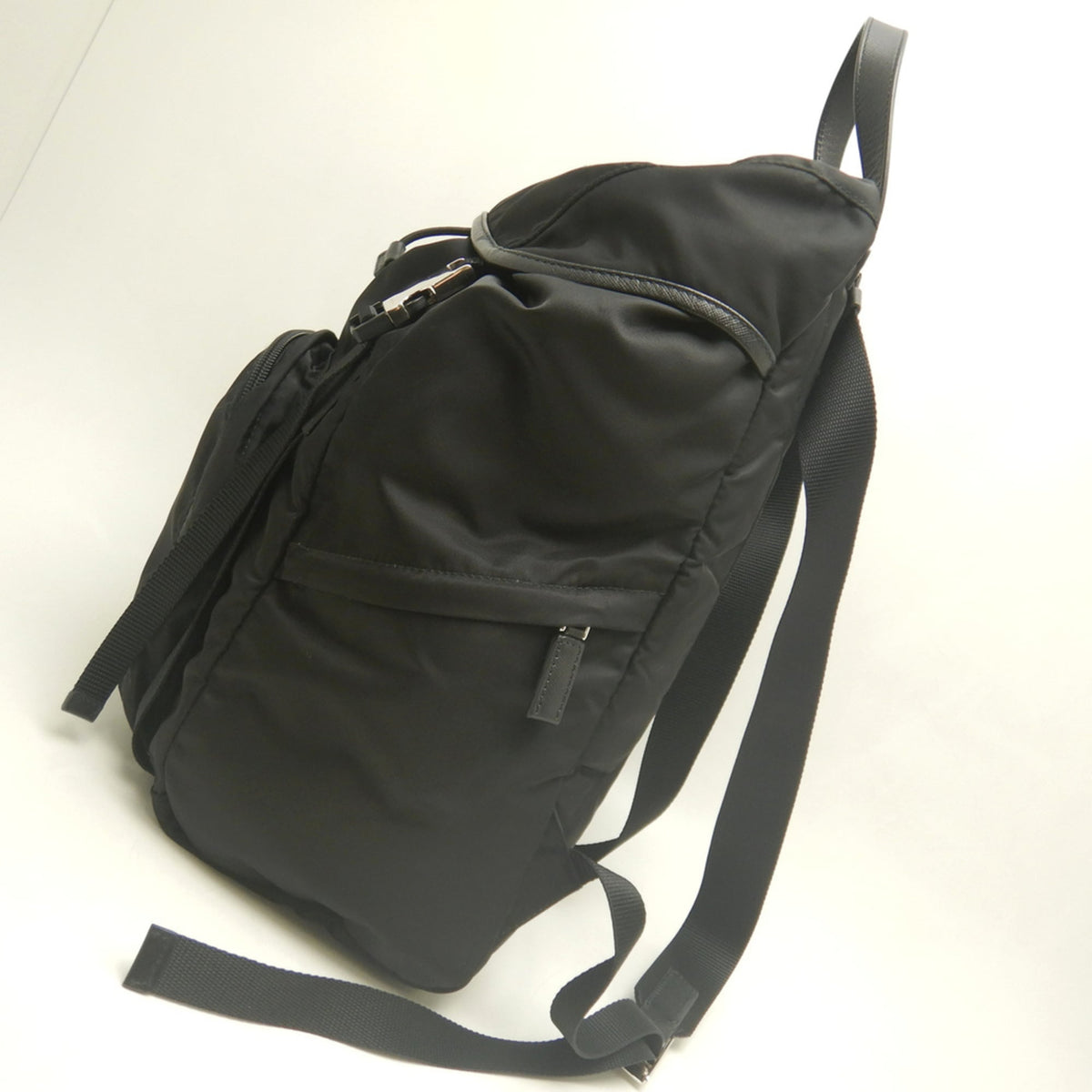 Prada Nero Nylon Backpack (Pre-Owned)