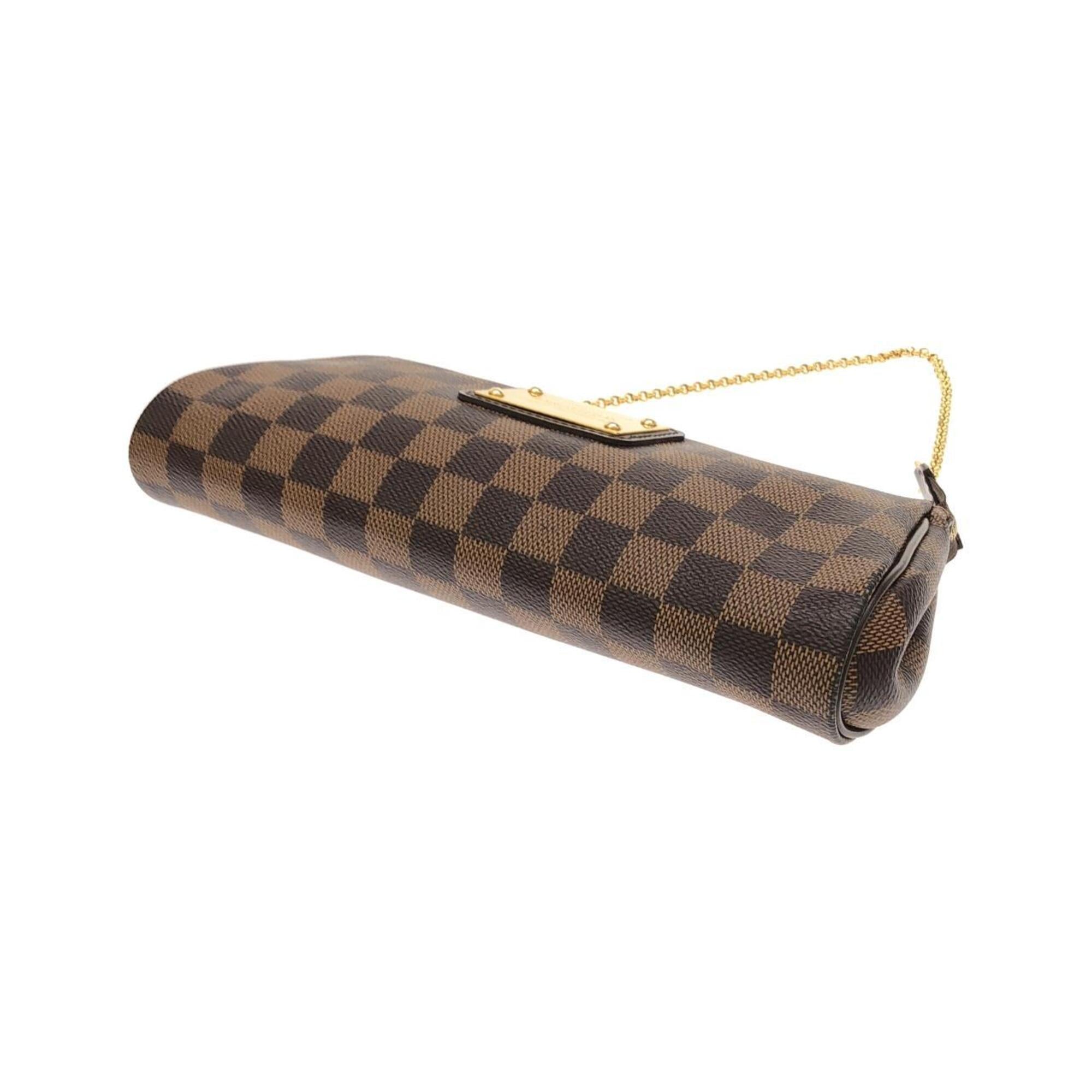 Louis Vuitton Ebene Coated Canvas Shoulder Bag (Pre-Owned)