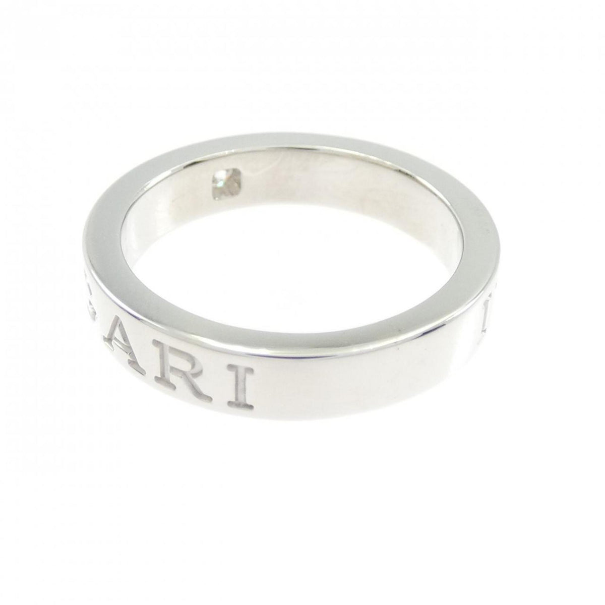Bvlgari White Gold White Gold (18K) Band Ring (Pre-Owned)