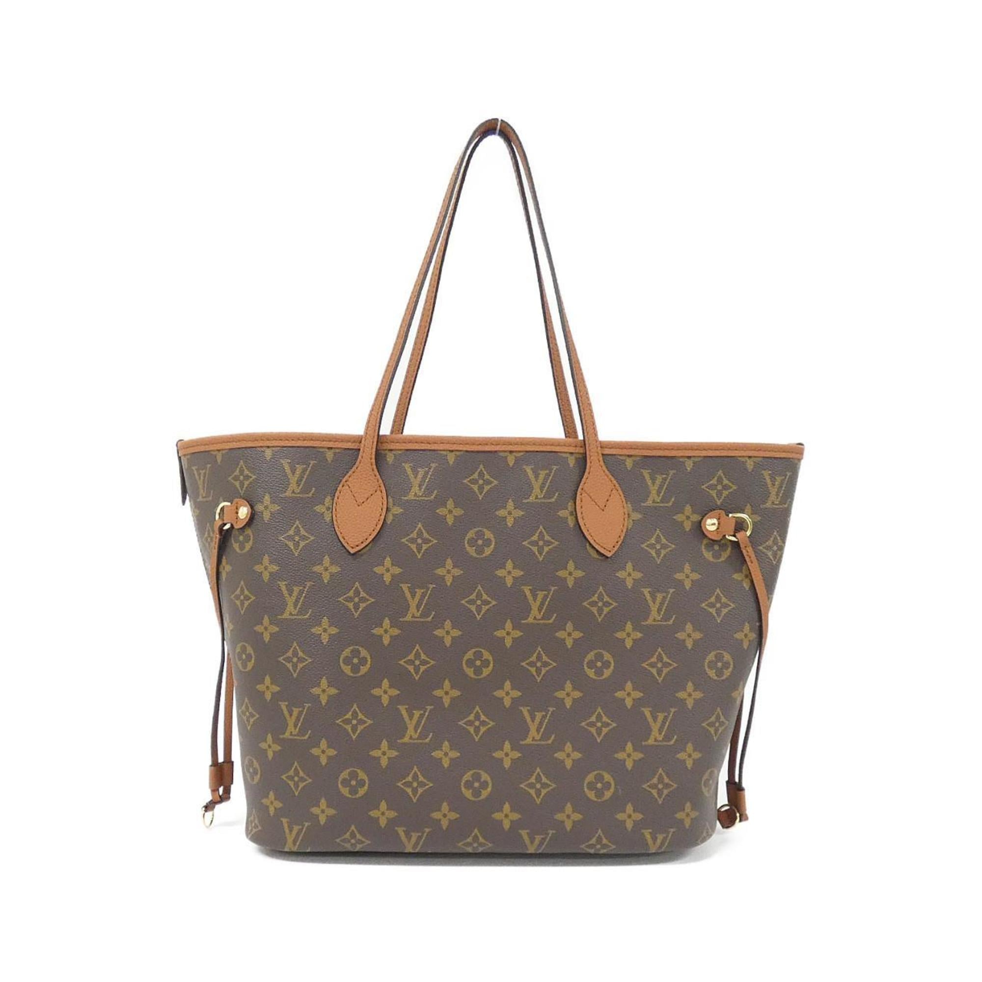 Louis Vuitton Brown Coated Canvas Leather Handbag (Pre-Owned)