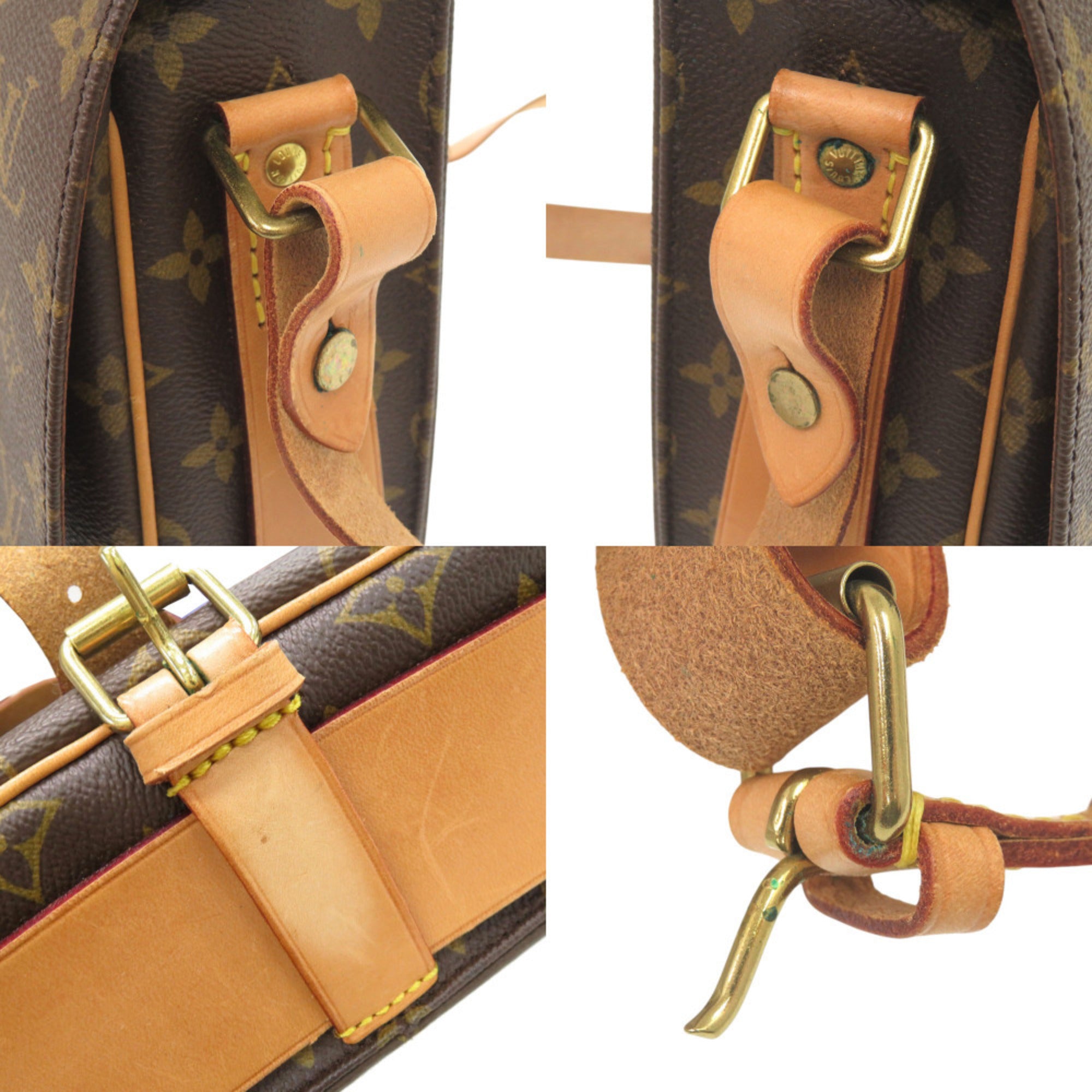 Louis Vuitton Brown Monogram Monogram Shoulder Bag (Pre-Owned)
