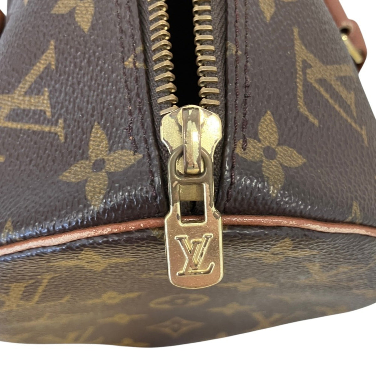 Louis Vuitton Brown Monogram Canvas Tote Bag (Pre-Owned)