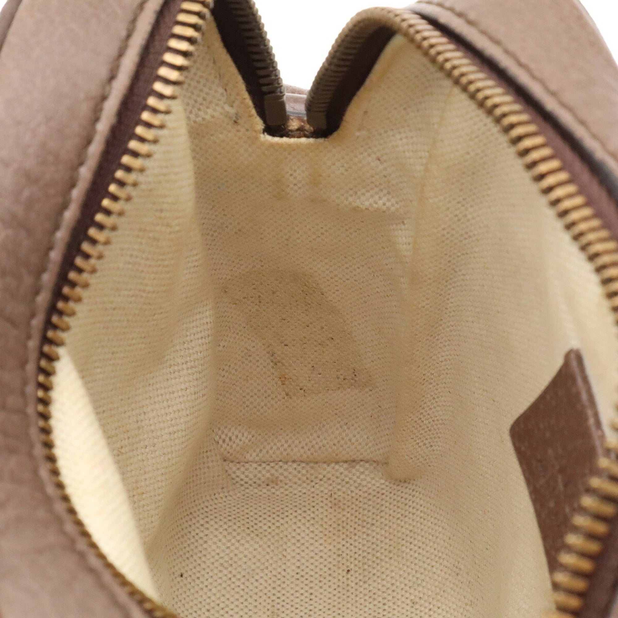 Gucci Beige Brown Green Red Color Yellow Gg Supreme Handbag Pochette Shoulder Bag (Pre-Owned)